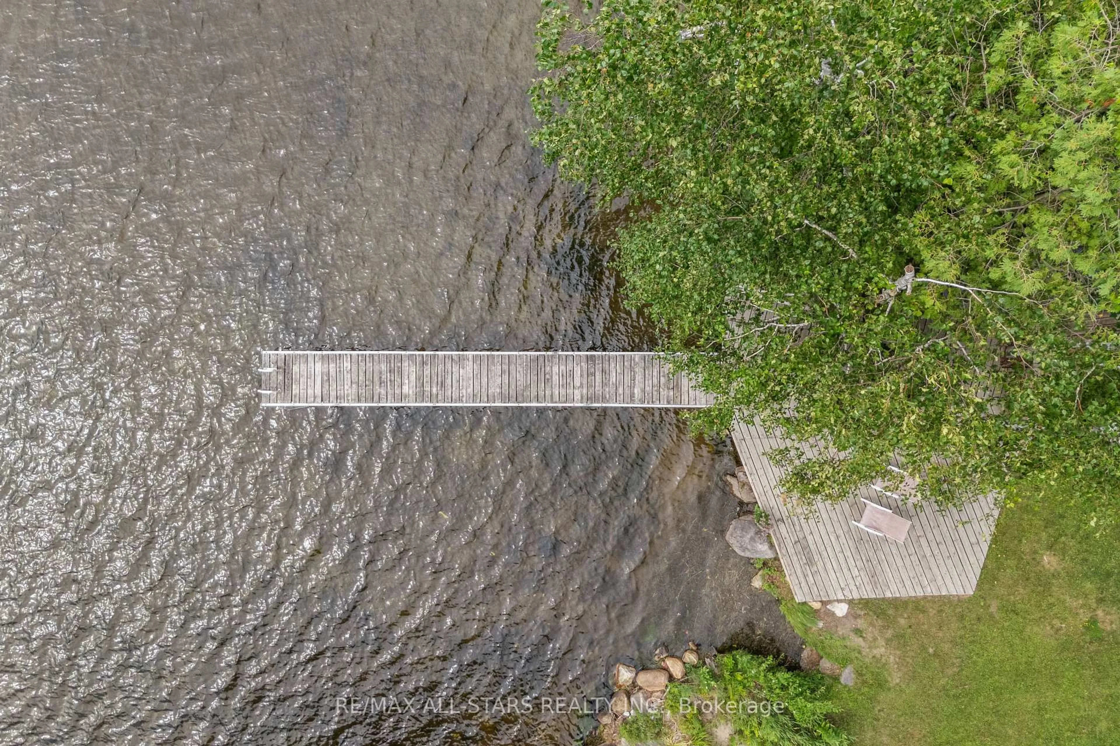 A pic from outside/outdoor area/front of a property/back of a property/a pic from drone, water/lake/river/ocean view for 41 Fells Bay Rd, Kawartha Lakes Ontario K0M 1N0