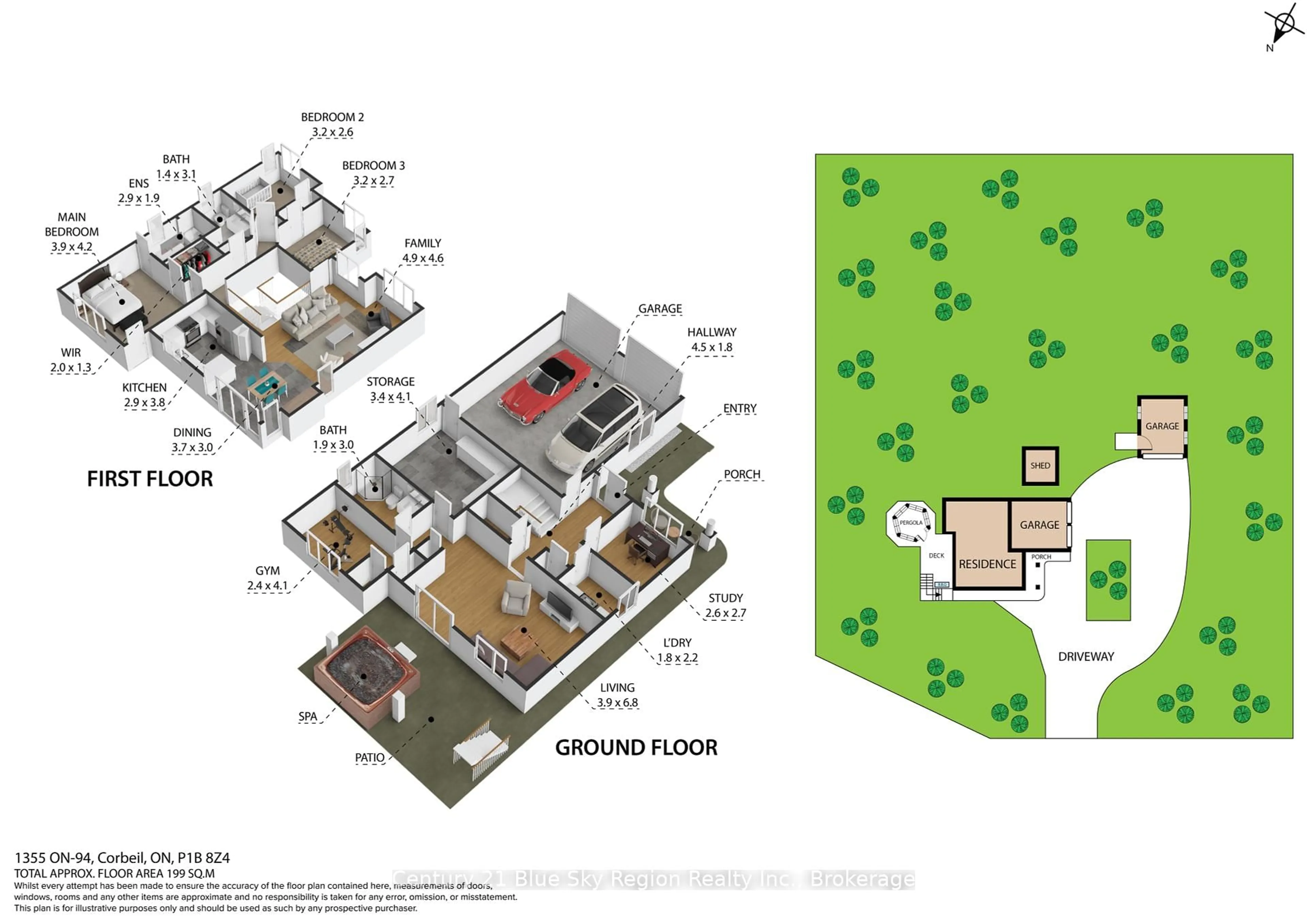 Floor plan for 1355 Highway 94, East Ferris Ontario P0H 1K0
