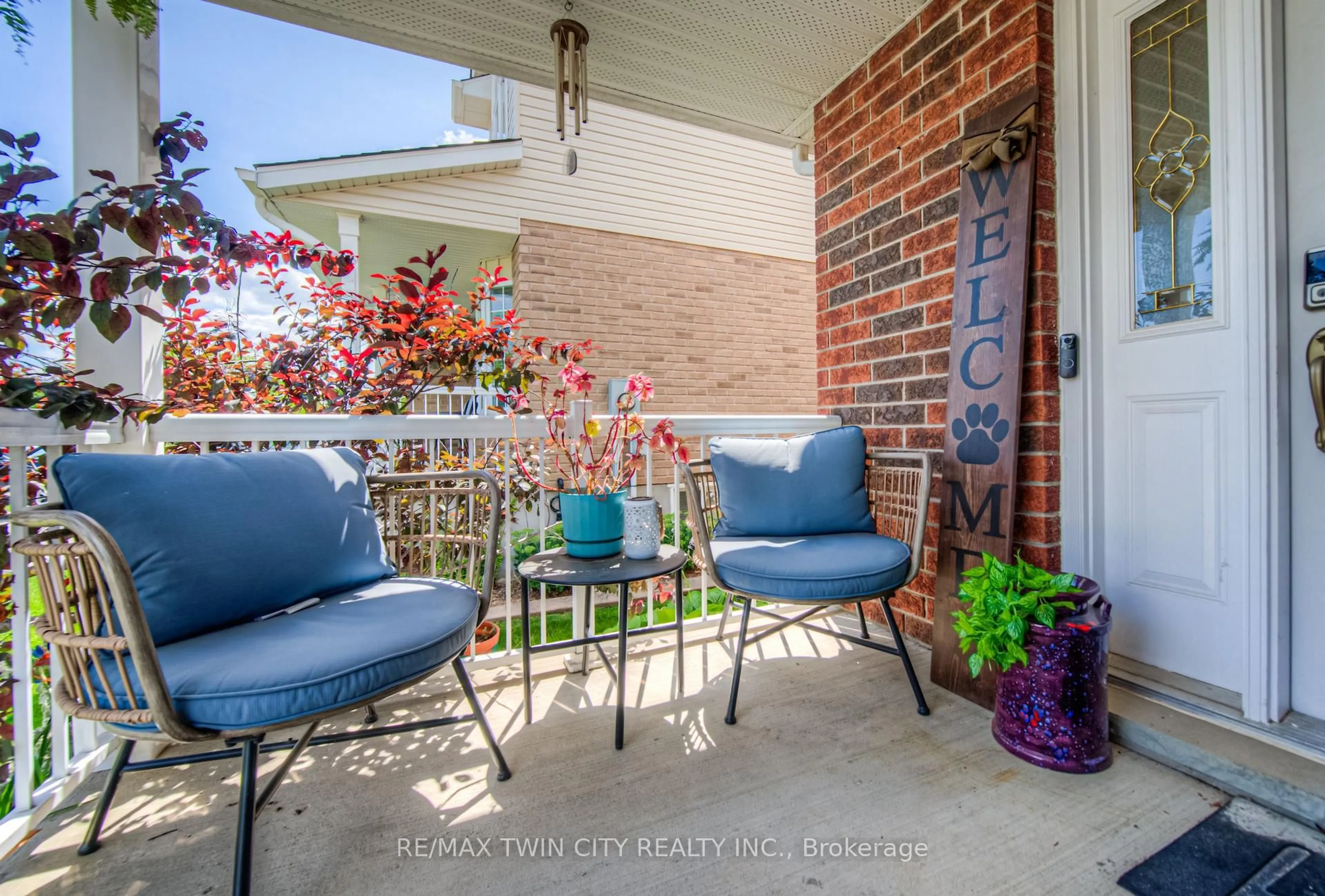 Patio, water/lake/river/ocean view for 80 Raising Mill Gate, Woolwich Ontario N3B 3N5