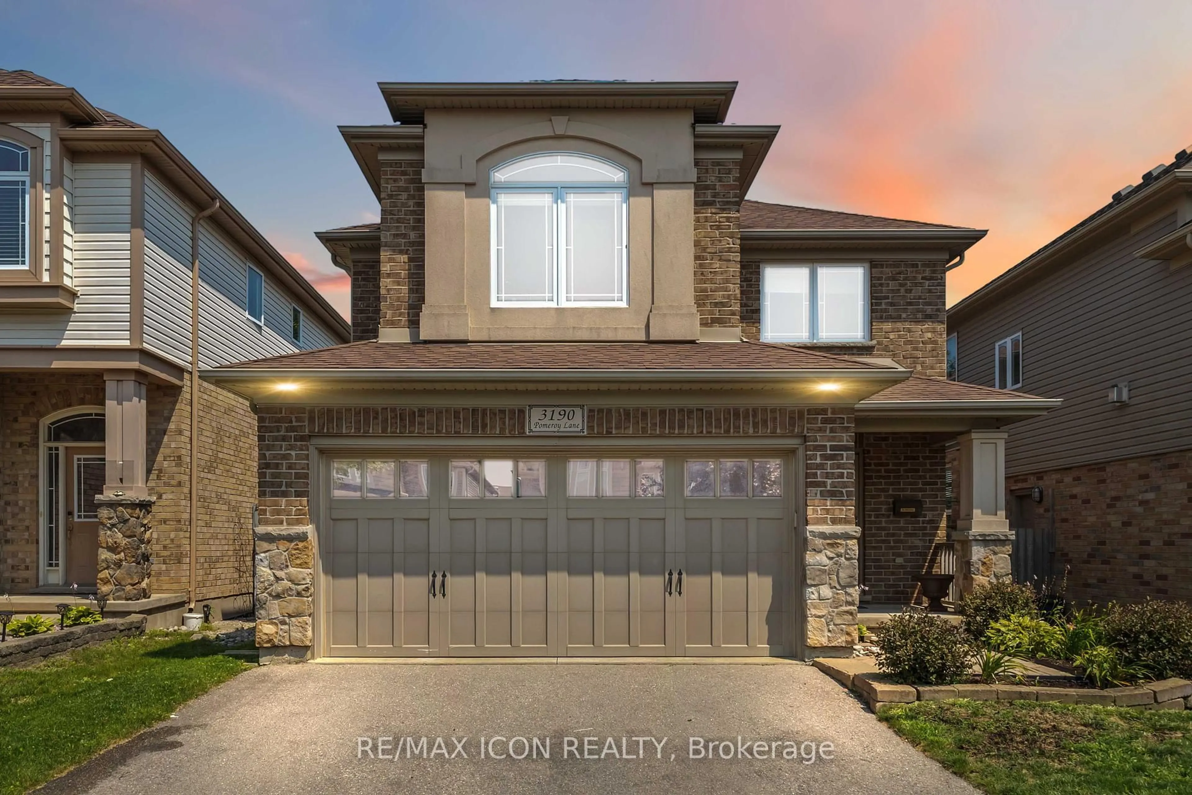 Home with brick exterior material, street for 3190 Pomeroy Lane, London South Ontario N6P 1V7