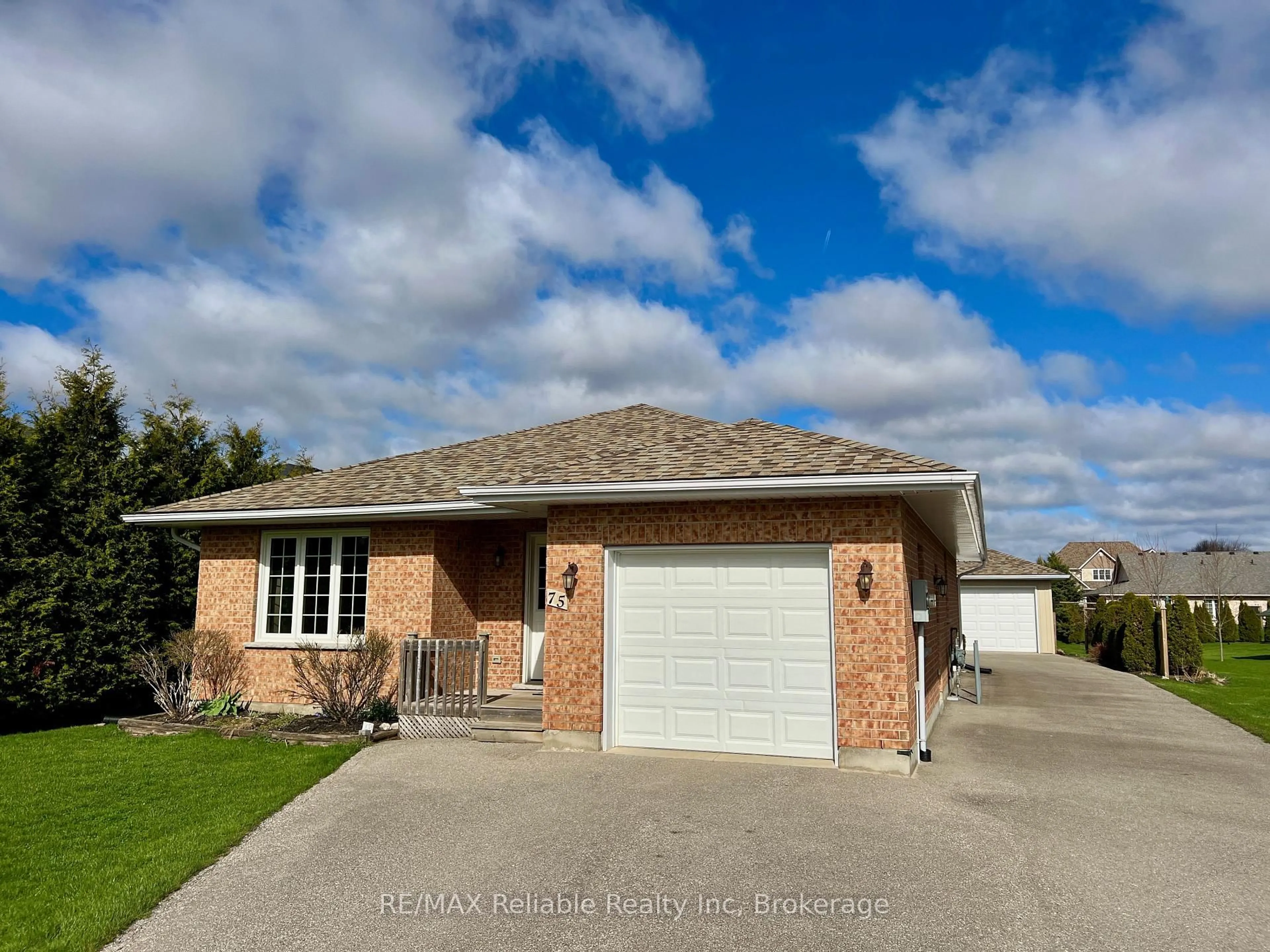 Home with brick exterior material, street for 75 Ord St, Huron East Ontario N0K 1W0