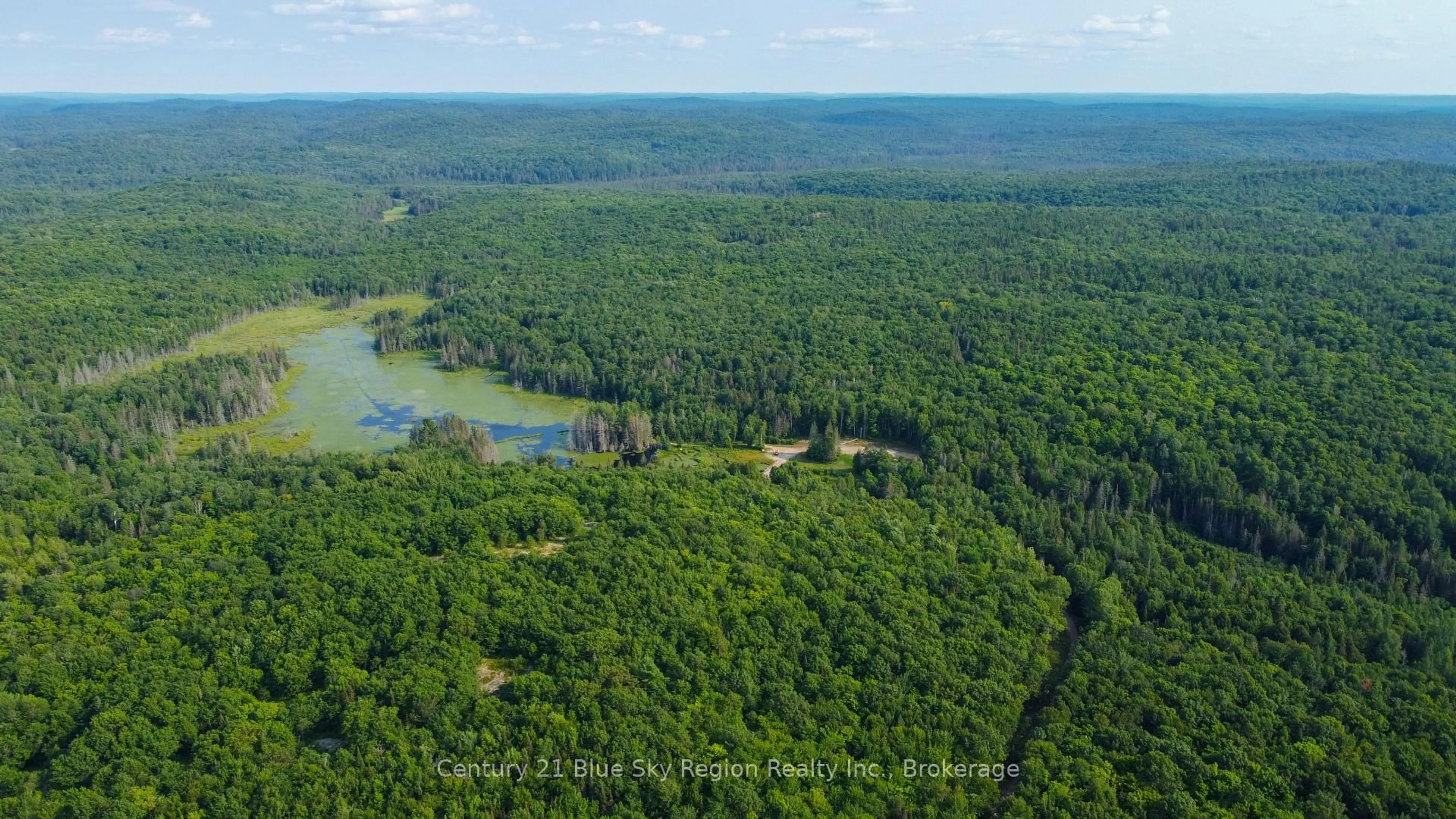 A pic from outside/outdoor area/front of a property/back of a property/a pic from drone, forest/trees view for LOT 16 GRAND DESERT Rd, Bonfield Ontario P0H 1E0
