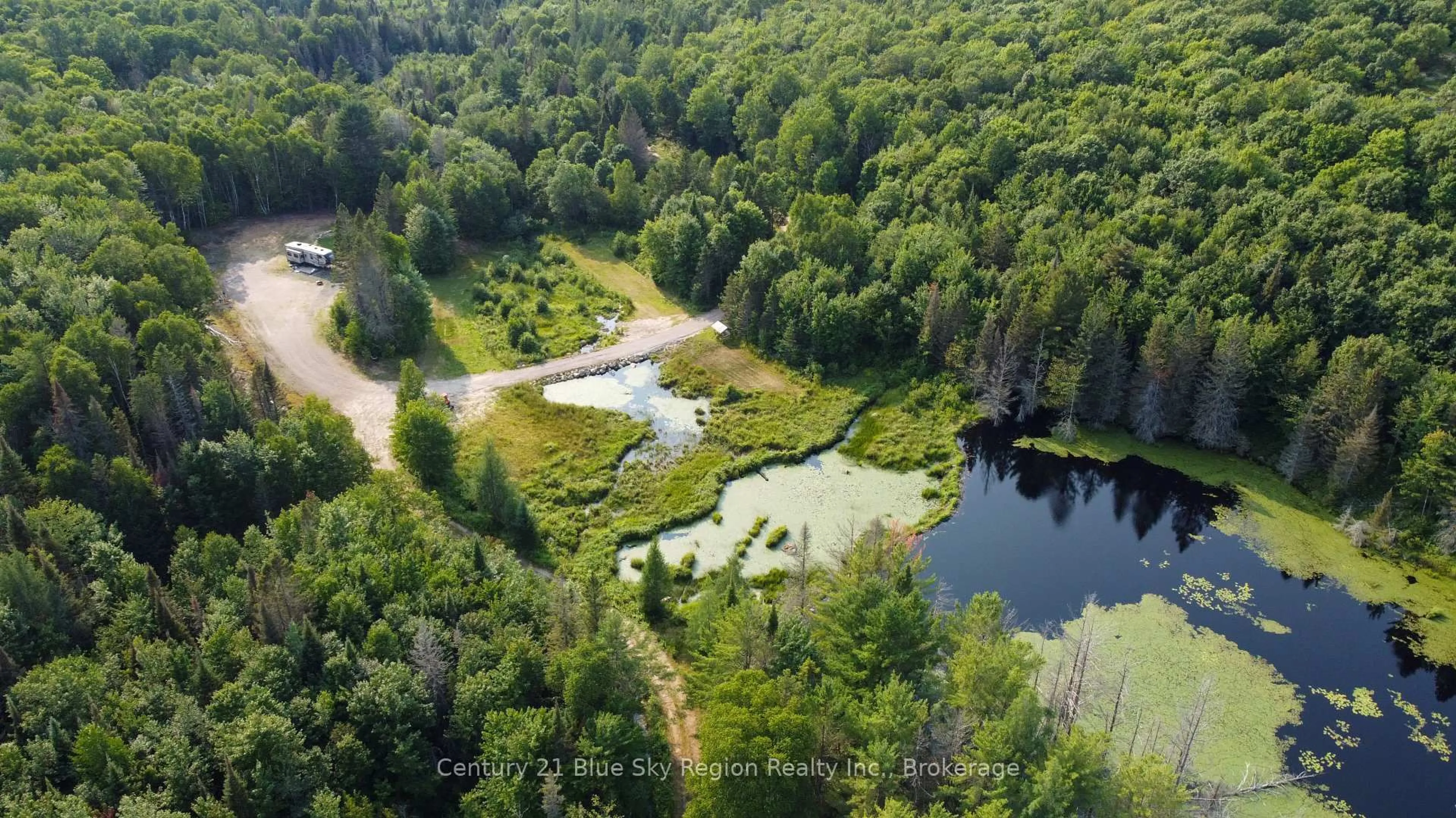A pic from outside/outdoor area/front of a property/back of a property/a pic from drone, water/lake/river/ocean view for LOT 16 GRAND DESERT Rd, Bonfield Ontario P0H 1E0