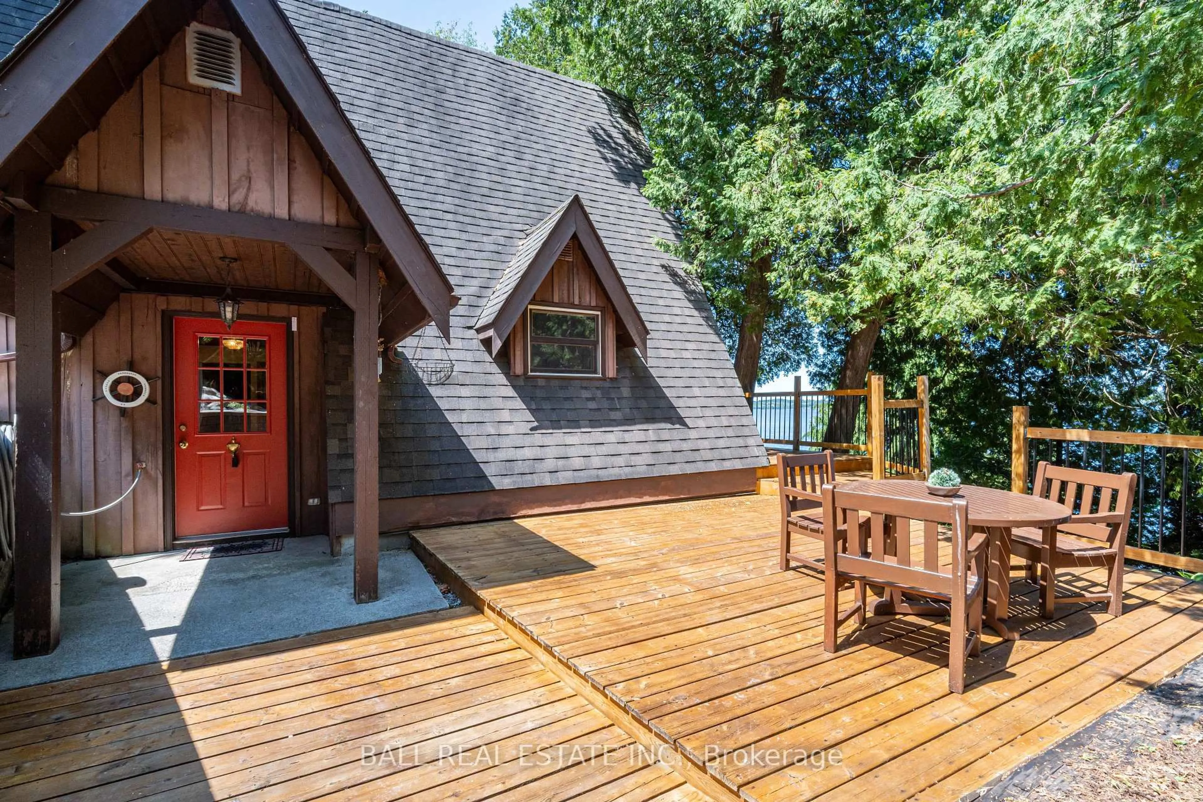 Patio, water/lake/river/ocean view for 8018 Taits Beach Rd #240, Hamilton Township Ontario K0L 1E0