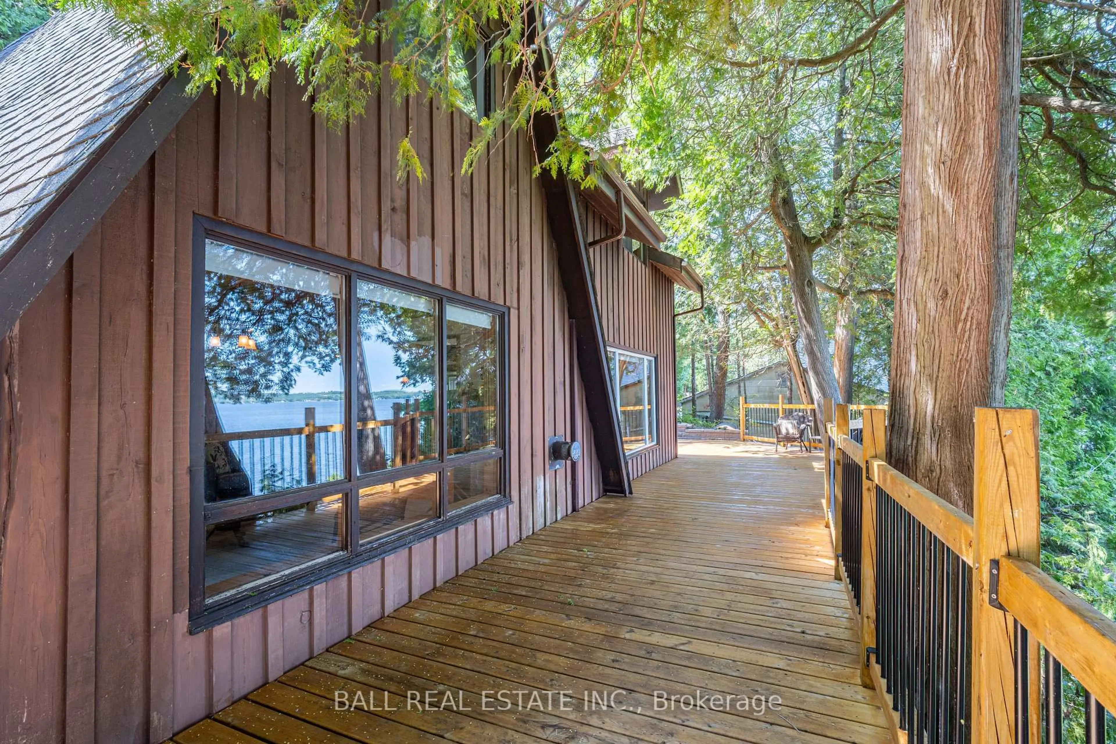 Patio, water/lake/river/ocean view for 8018 Taits Beach Rd #240, Hamilton Township Ontario K0L 1E0