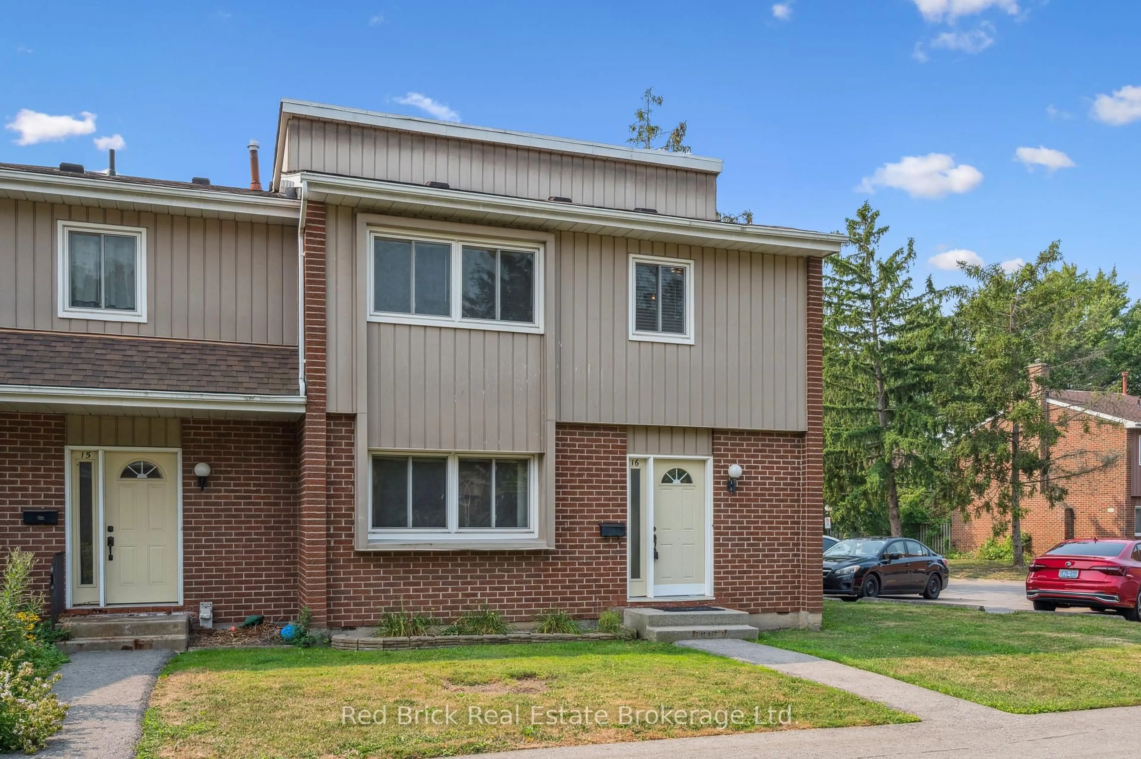 Home with brick exterior material, street for 121 University Ave #16, Waterloo Ontario N2J 4J1