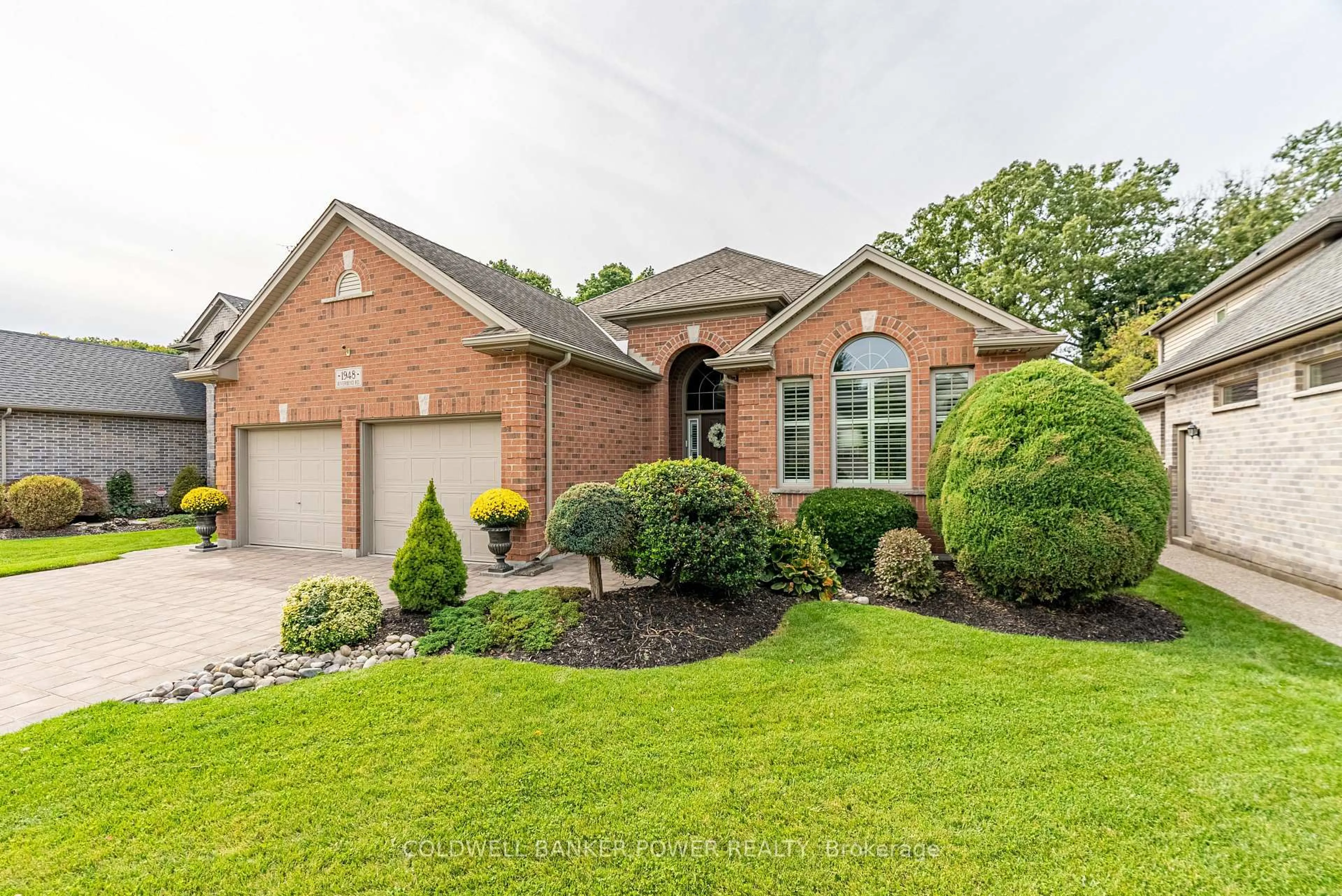 Home with brick exterior material, street for 1948 Riverbend Rd, London South Ontario N6K 0A2