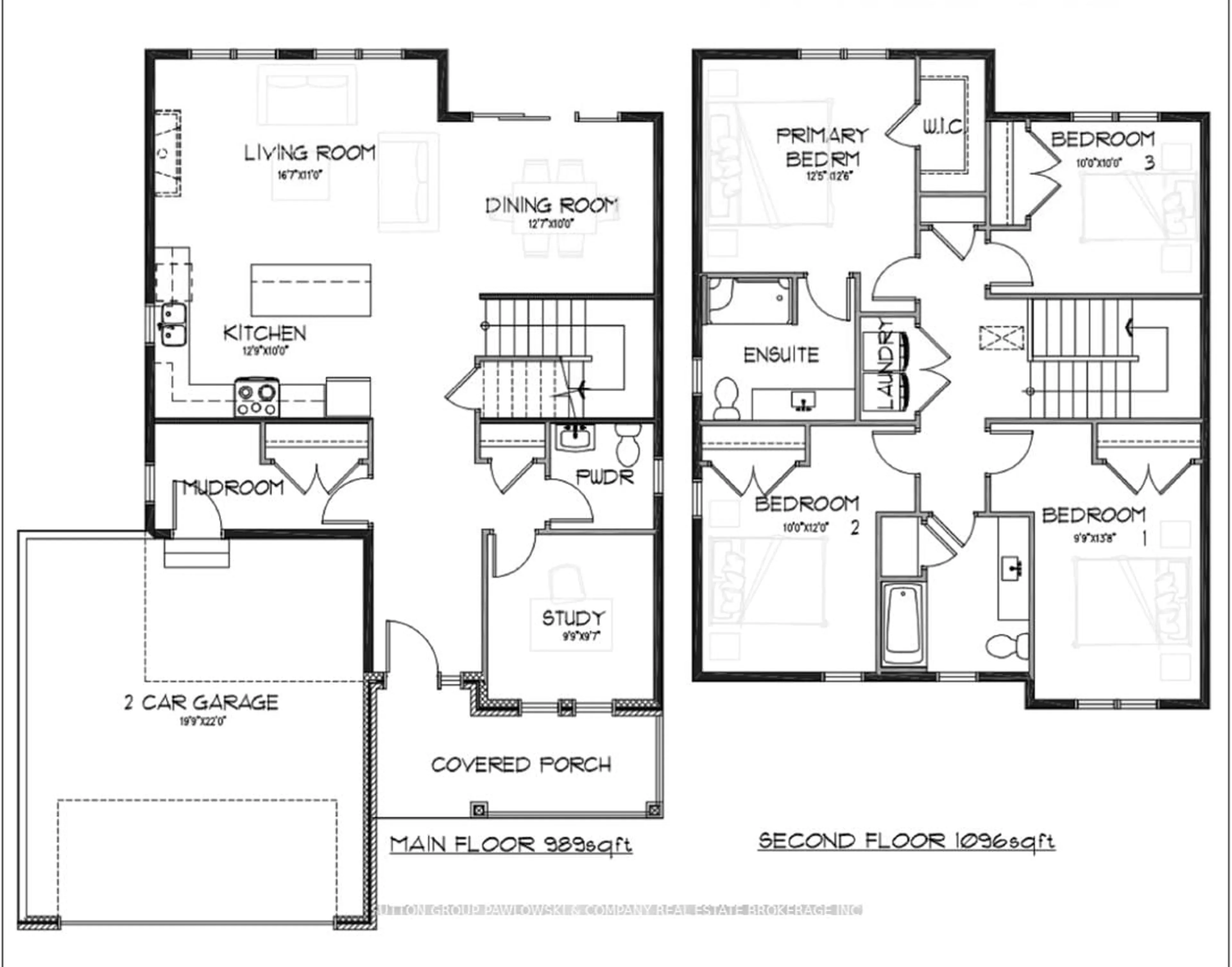Floor plan for 91 Dearing Dr #Lot #27, South Huron Ontario N0M 1T0