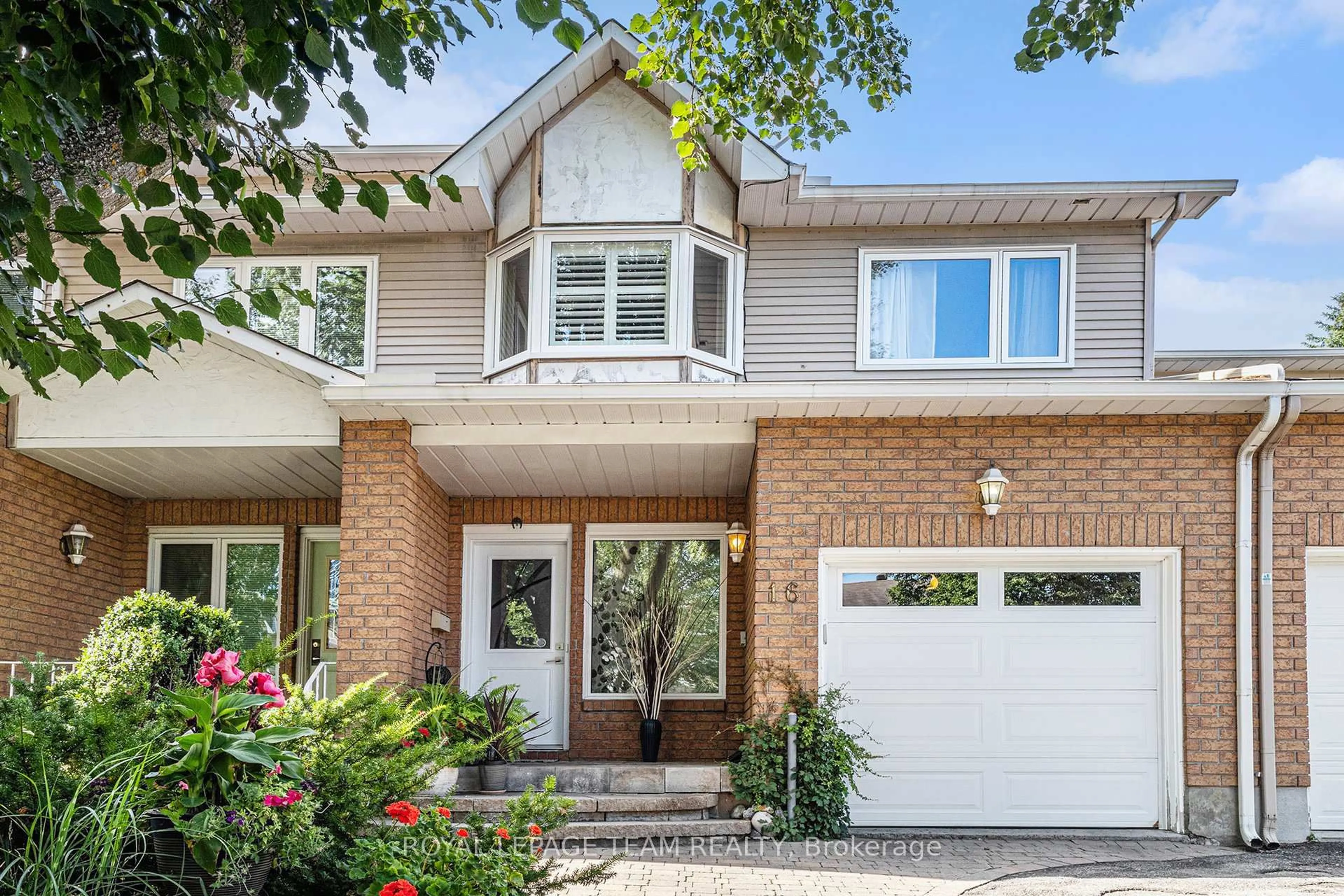 Home with brick exterior material, street for 16 Scarlet Crt, Ottawa Ontario K1T 3R5
