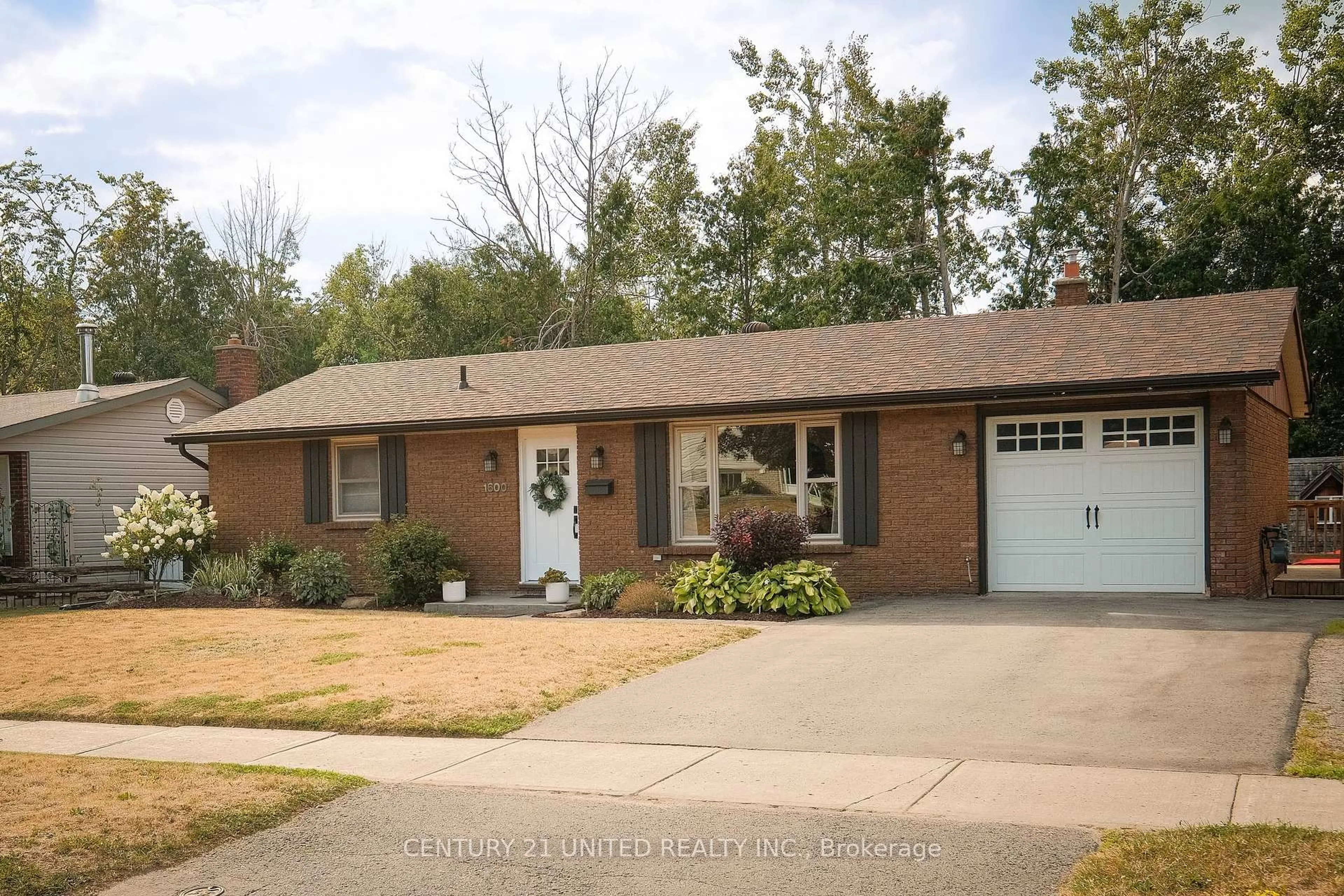 Home with brick exterior material, street for 1600 Redwood Dr, Peterborough West Ontario K9K 1B4