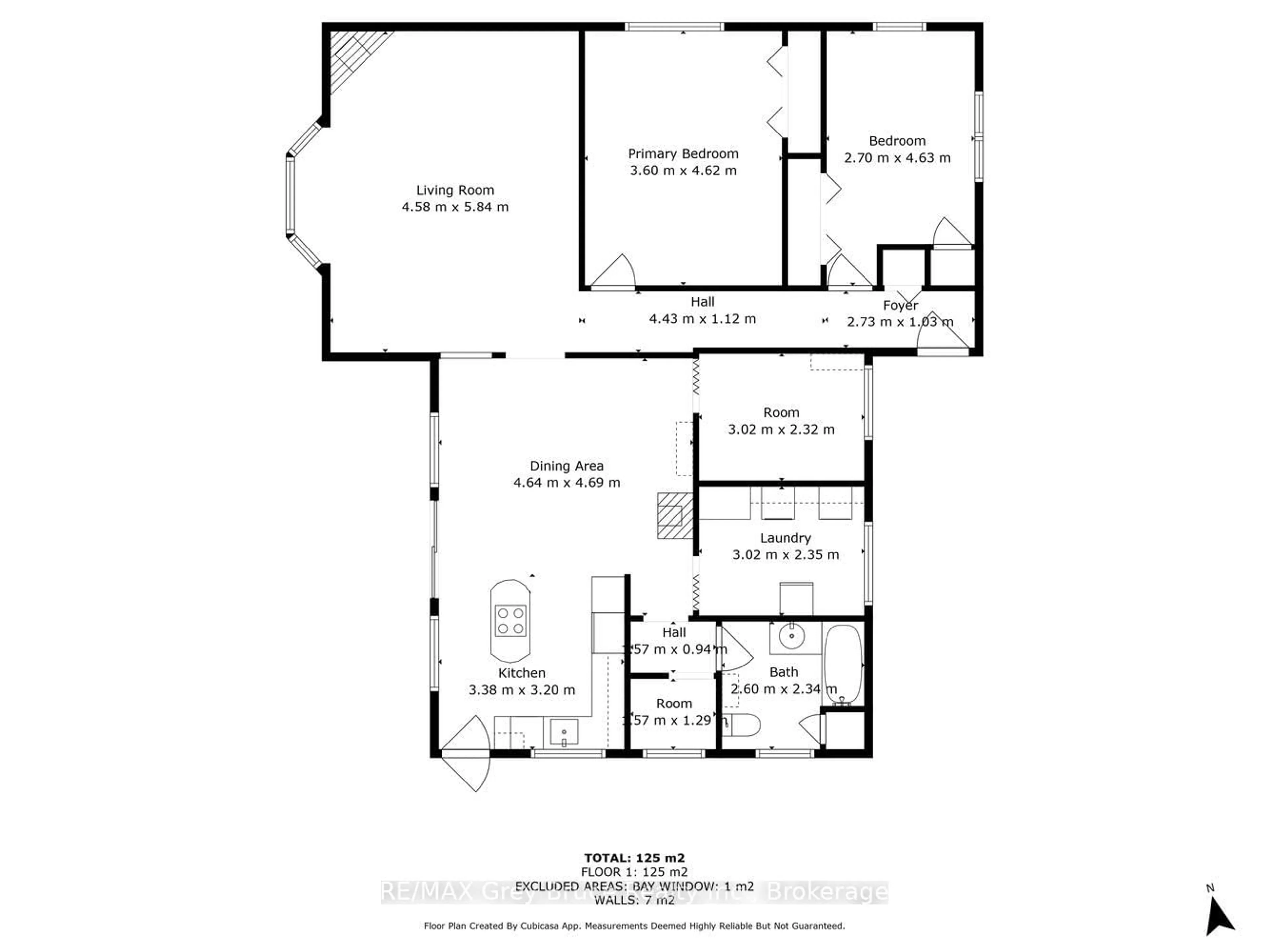 Floor plan for 465 Shoreline Ave, South Bruce Peninsula Ontario N0H 2T0