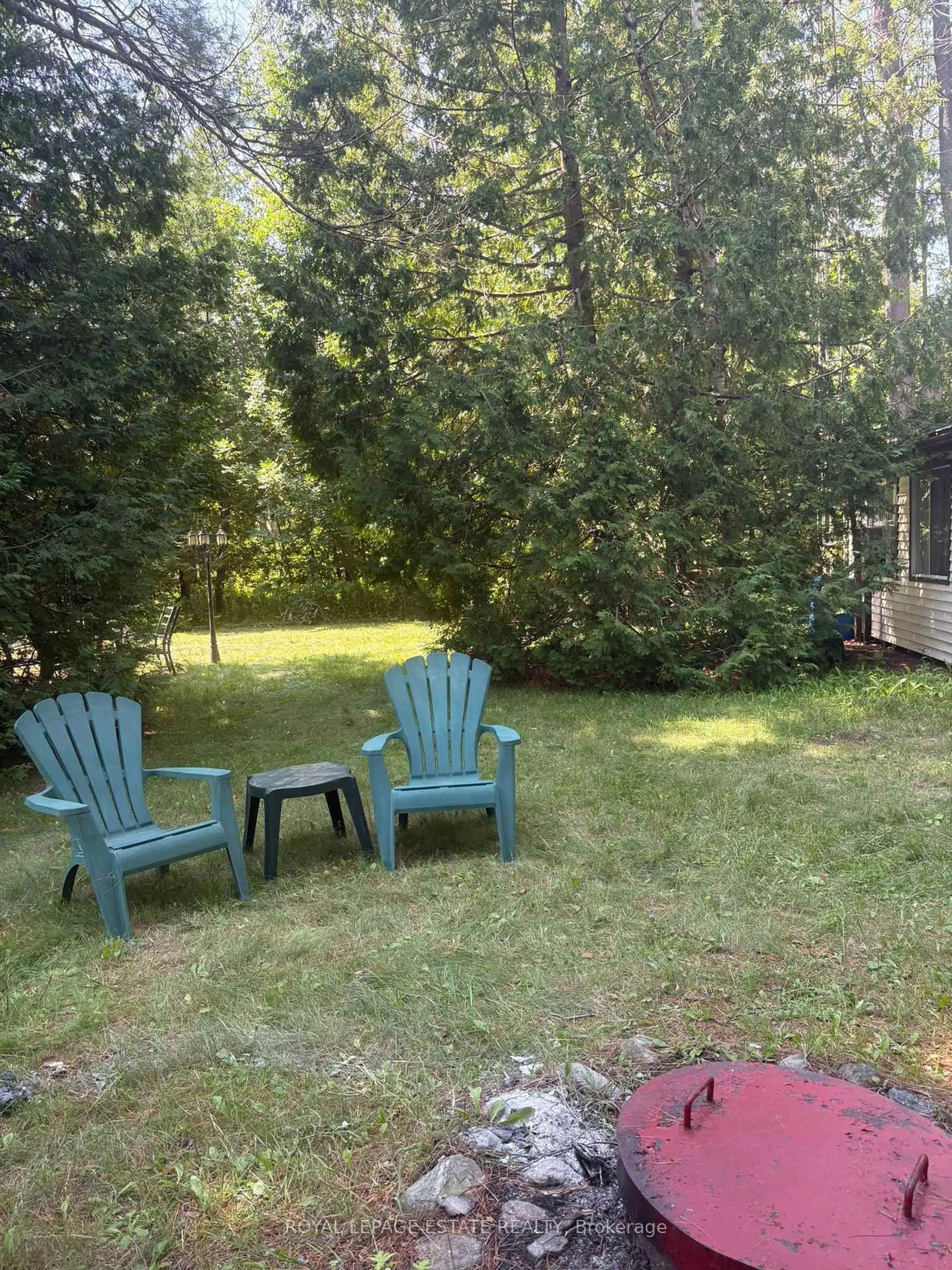 Patio, forest/trees view for 38 Pinnacle Hill Rd, Alnwick/Haldimand Ontario K0K 1M0