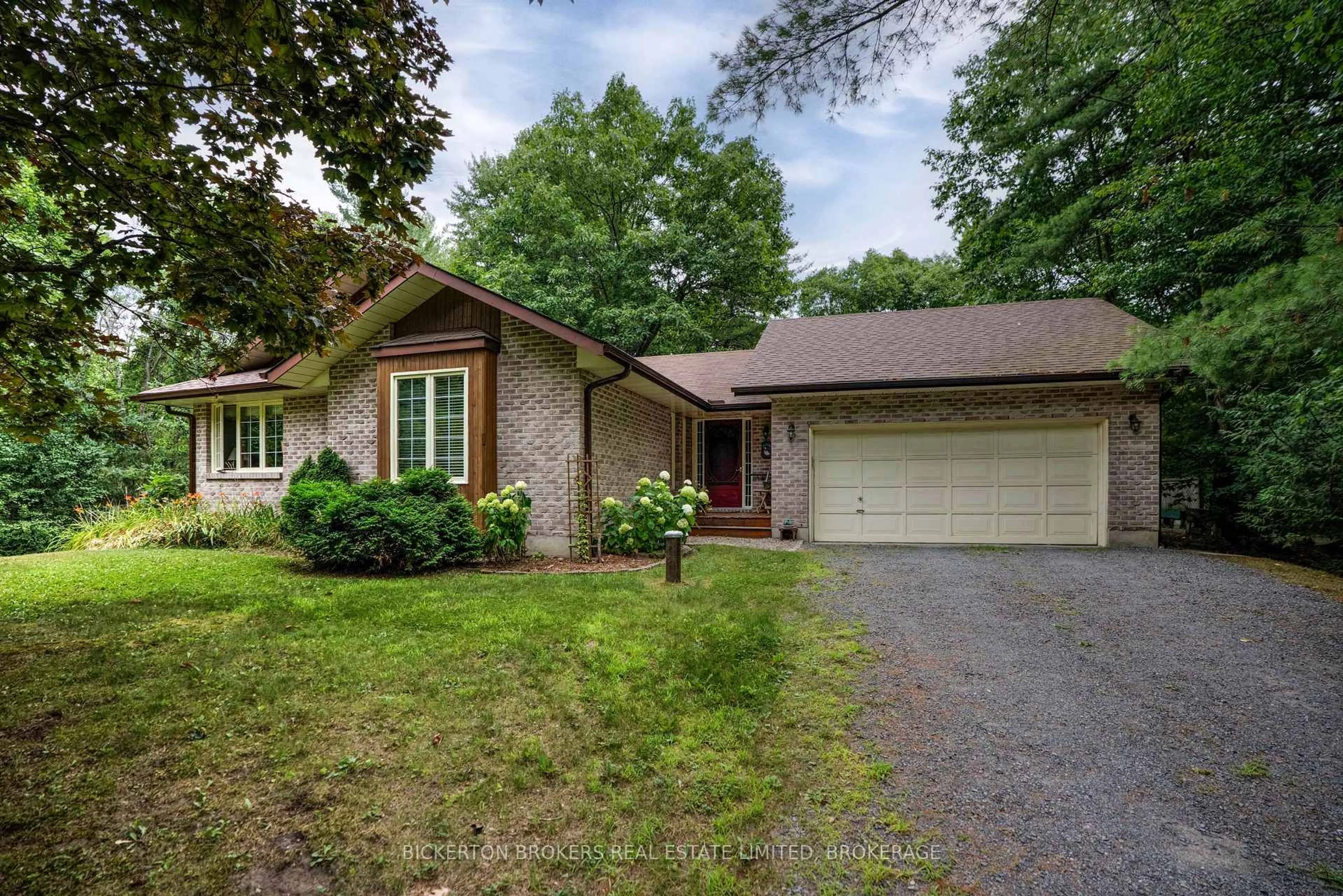 Home with brick exterior material, street for 16 Village Estates Rd, Leeds and the Thousand Islands Ontario K0E 1L0