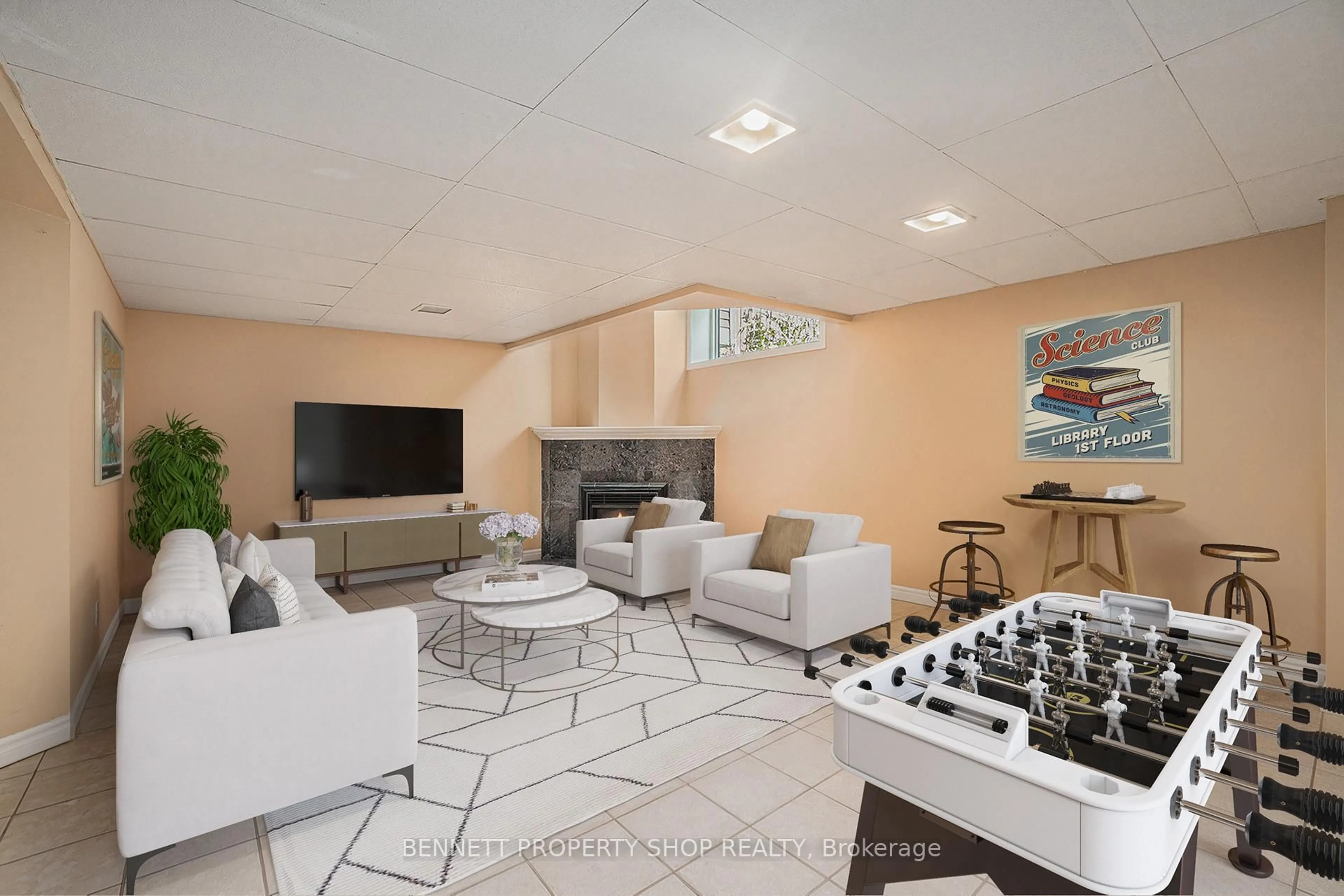 Living room with furniture, unknown for 109 Flanders St, Barrhaven Ontario K2J 3P2