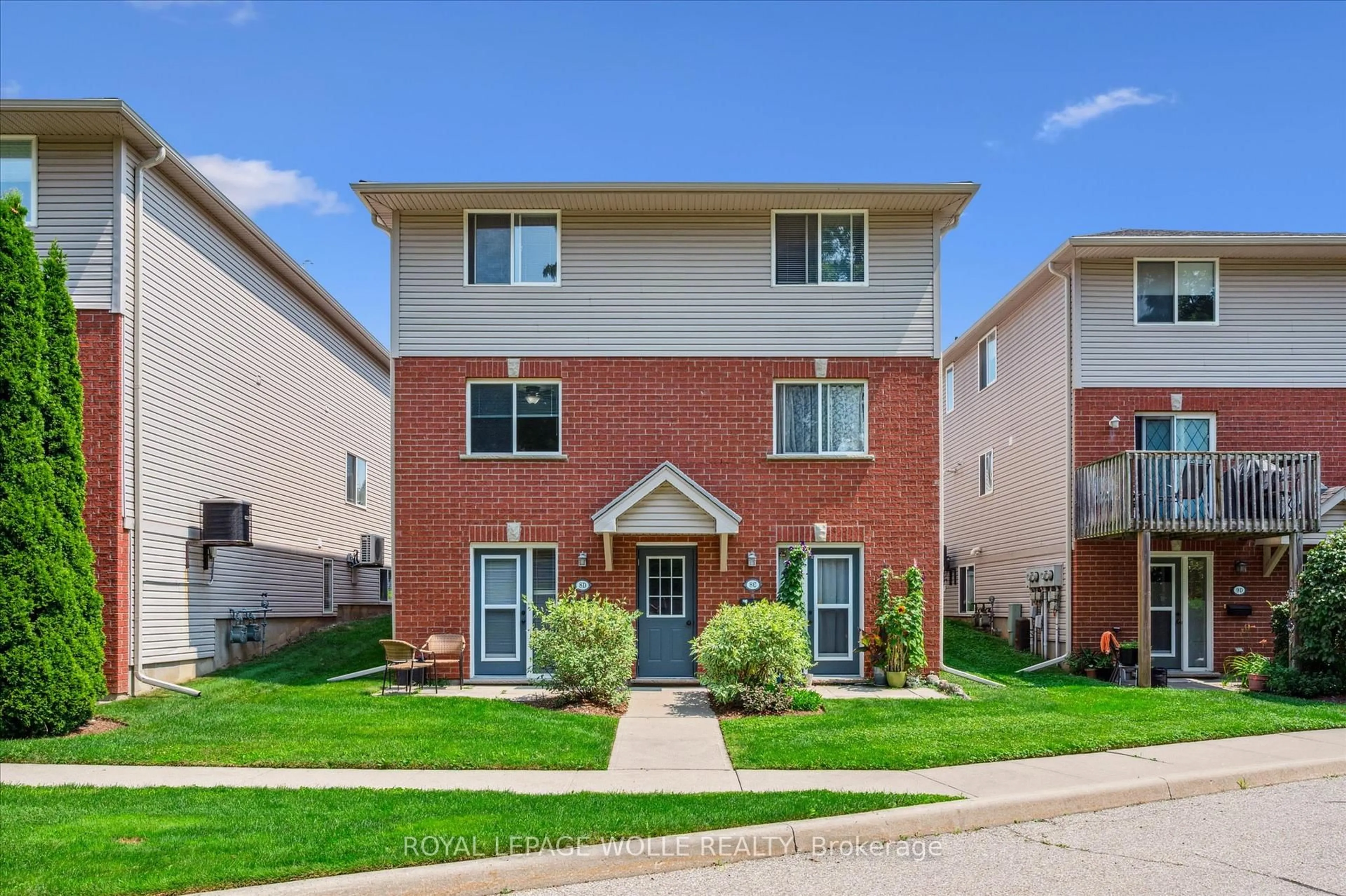 Home with brick exterior material, street for 139 Brighton St #8D, Waterloo Ontario N2J 4Z5