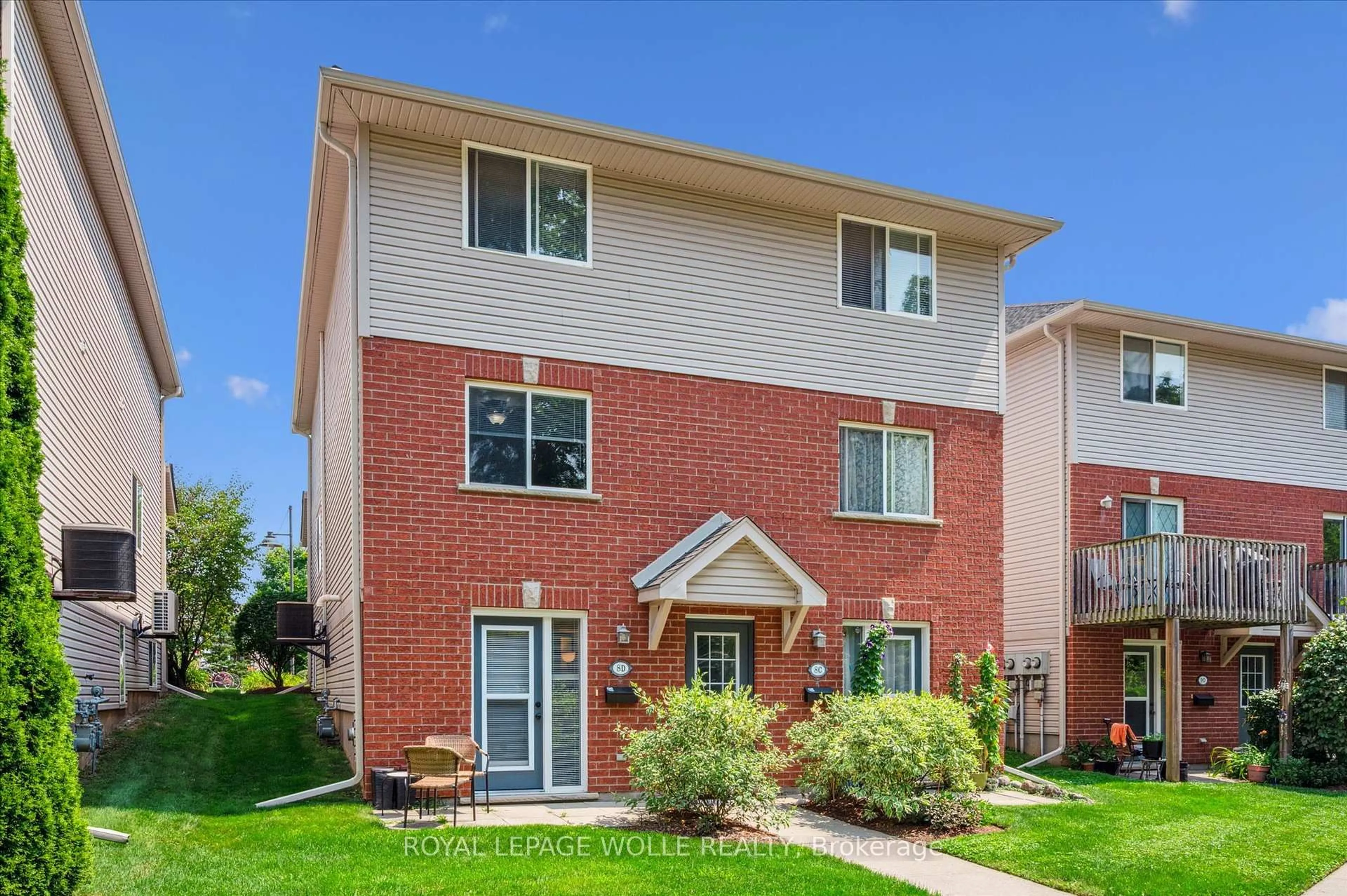 Home with brick exterior material, street for 139 Brighton St #8D, Waterloo Ontario N2J 4Z5