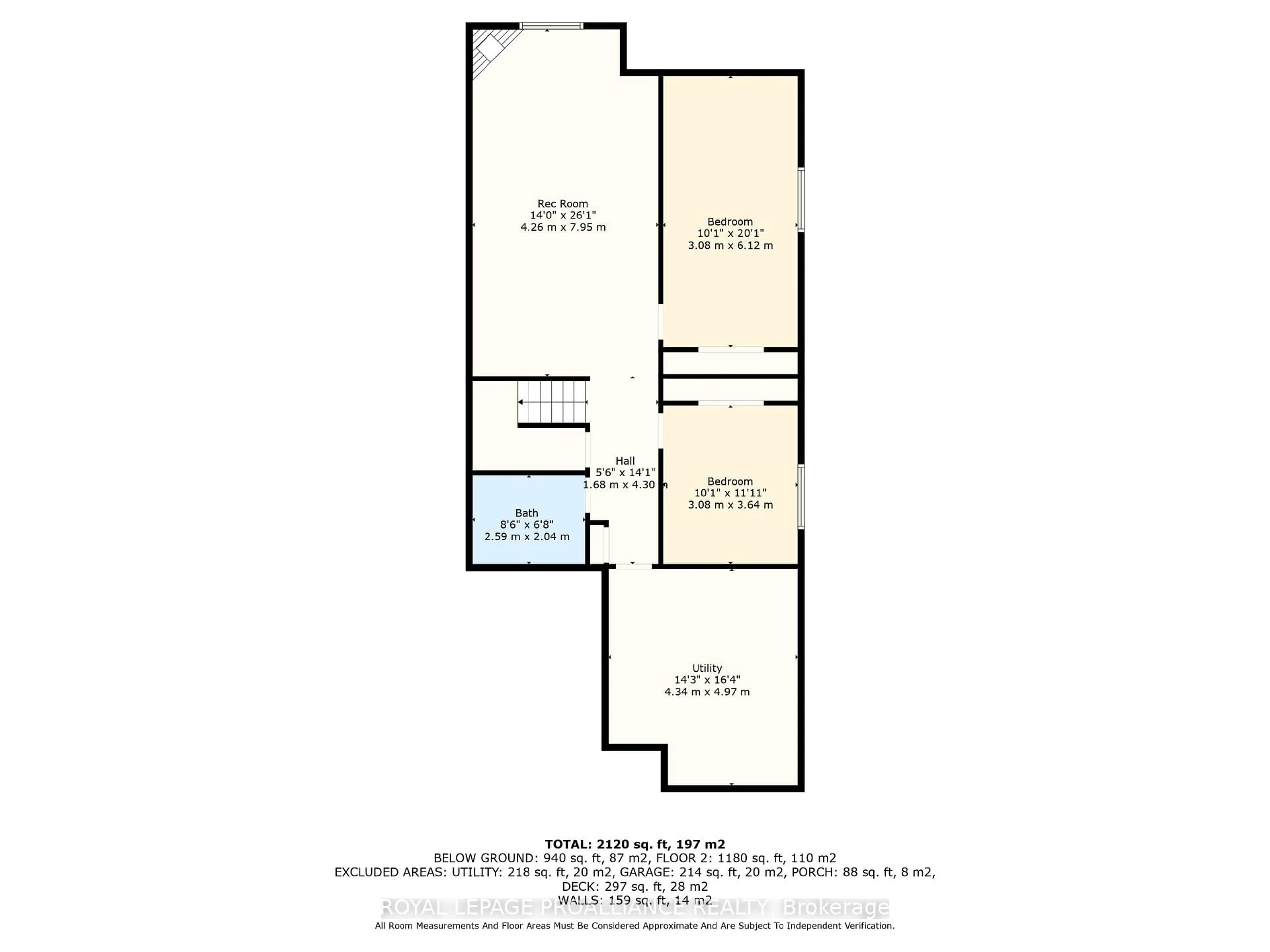 Floor plan for 82 Sanford St, Brighton Ontario K0K 1H0