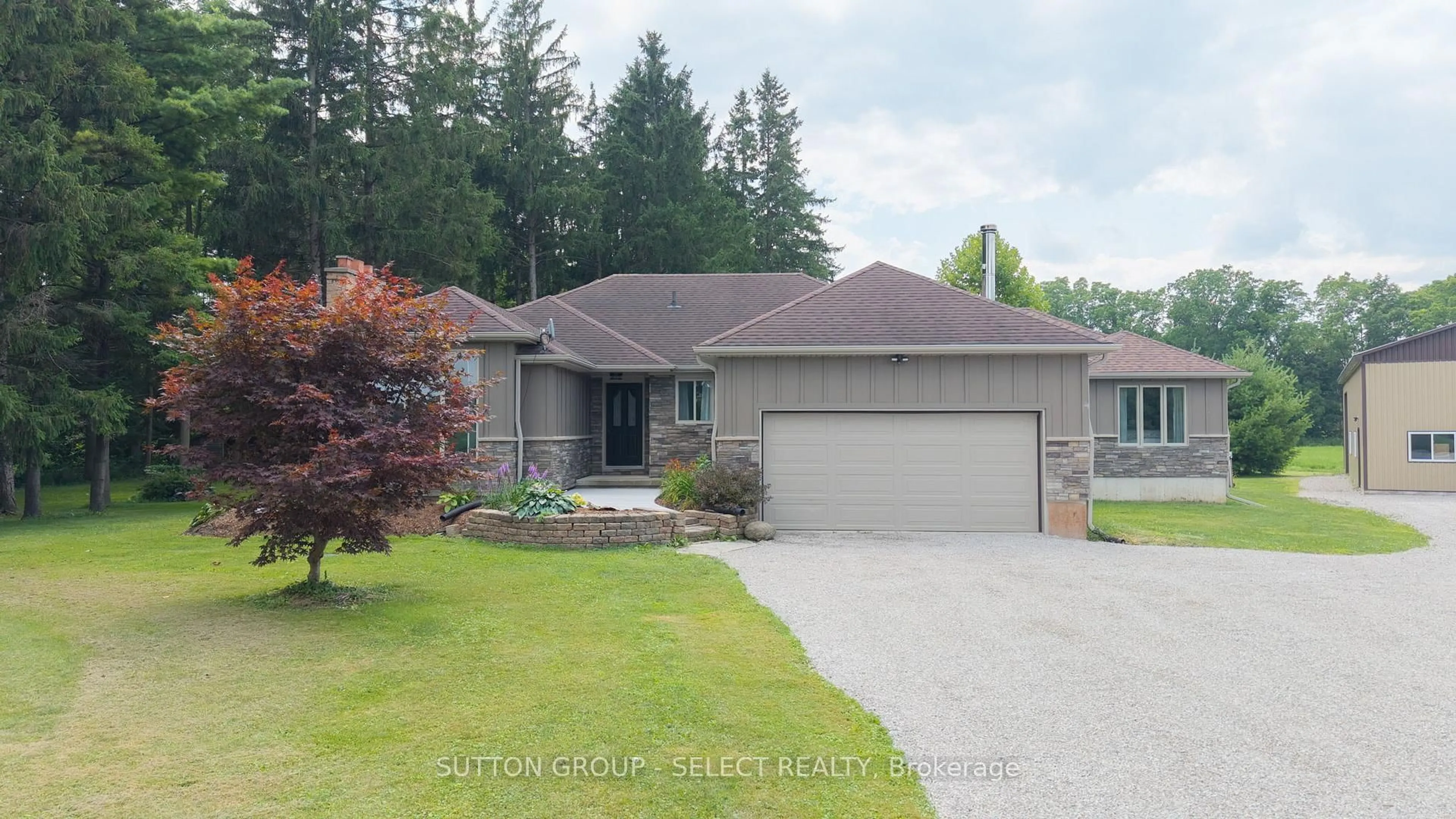 Home with brick exterior material, street for 3983 Brigham Rd, Middlesex Centre Ontario N6P 1P3