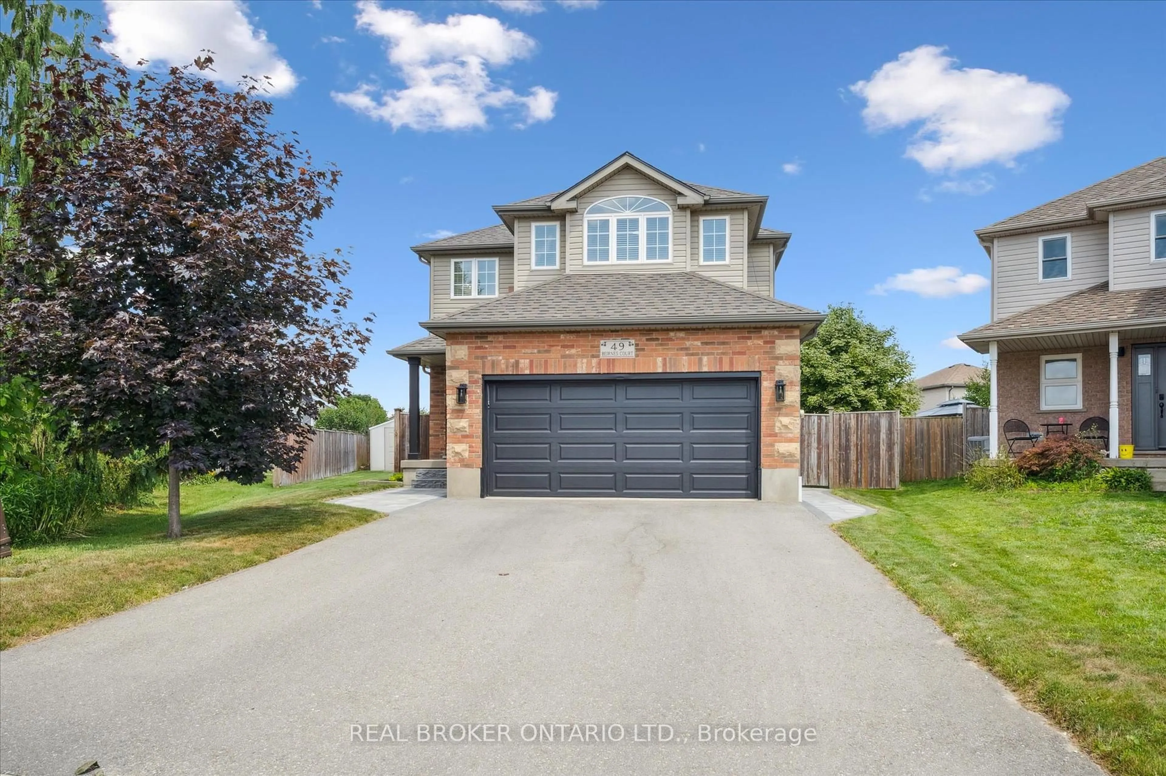 Home with brick exterior material, street for 49 Beirnes Crt, Centre Wellington Ontario N1M 3V4