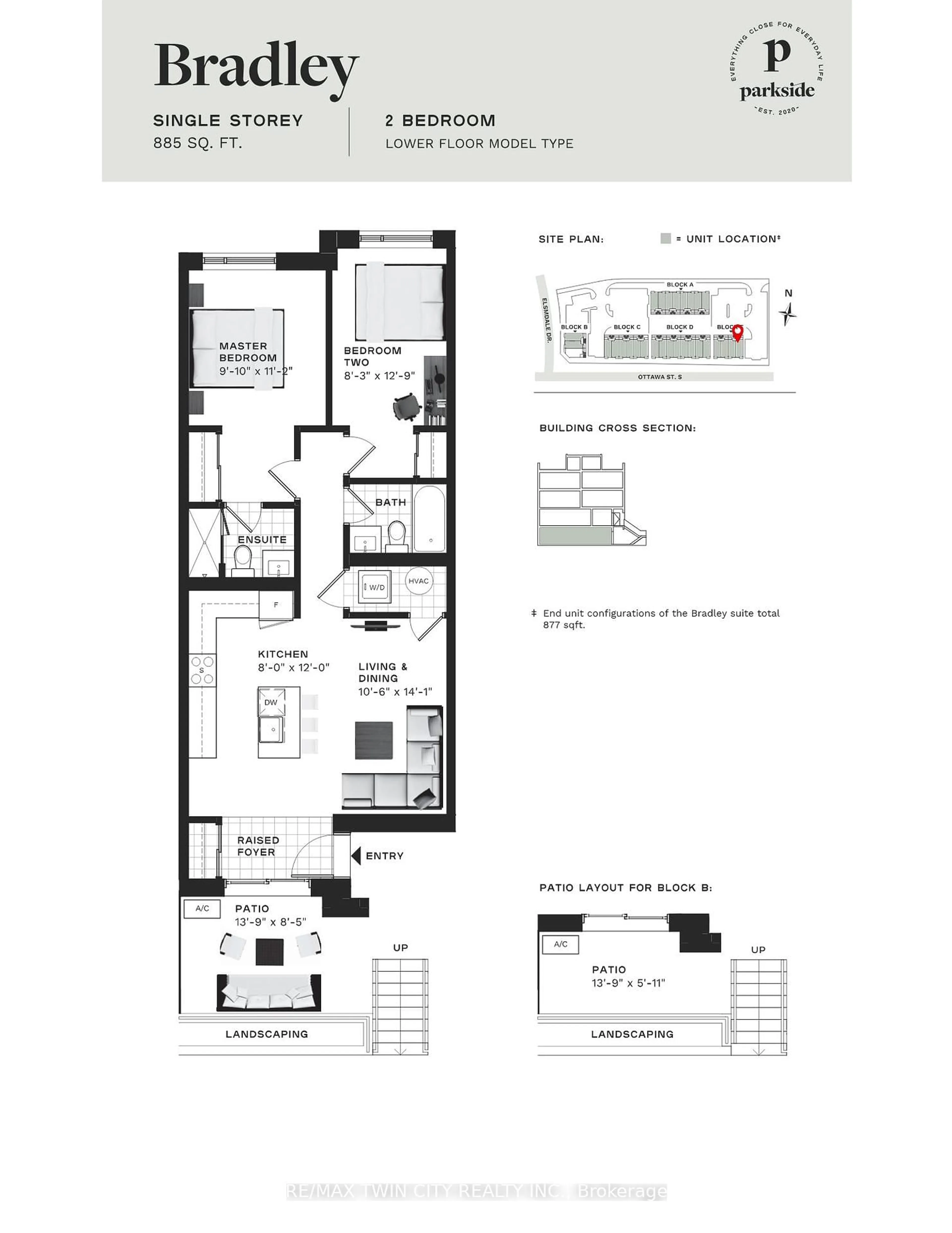 Floor plan for 20 Palace St #F1, Kitchener Ontario N2E 0J3