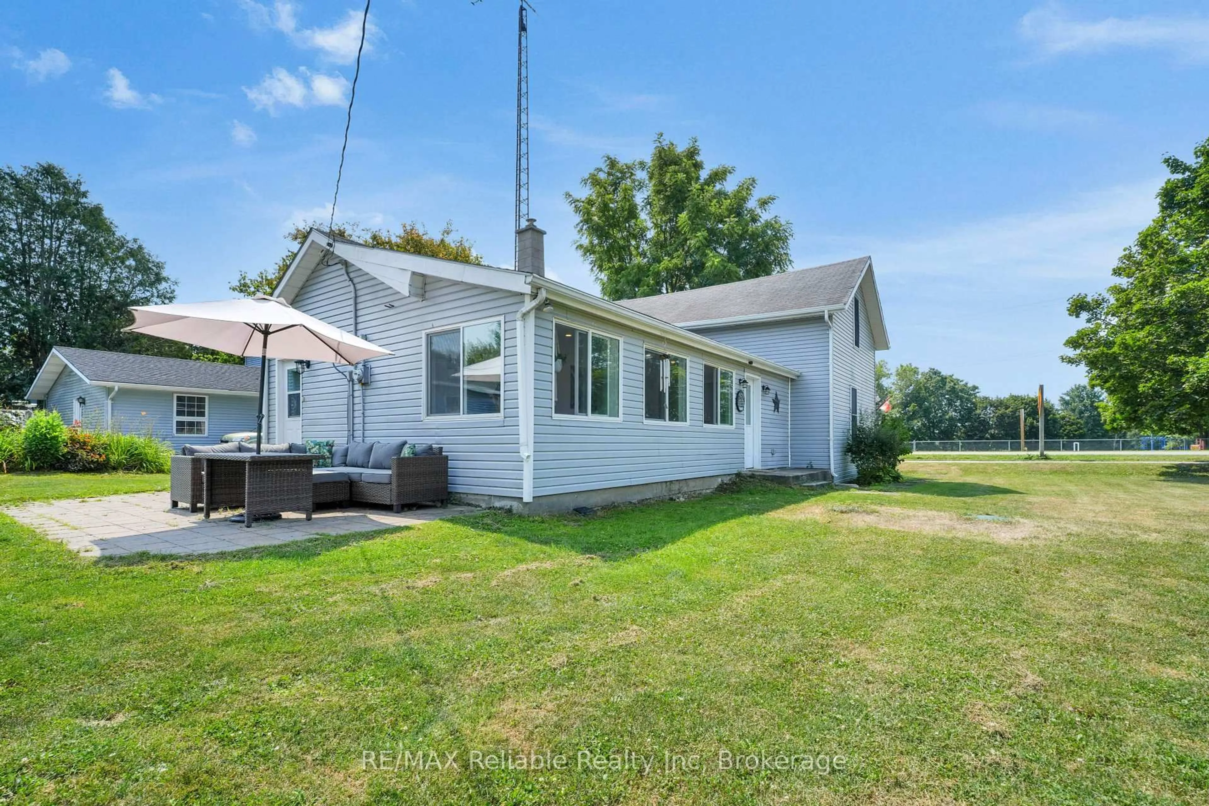 A pic from outside/outdoor area/front of a property/back of a property/a pic from drone, unknown for 252 Kings Rd, Central Huron Ontario N0M 2H0
