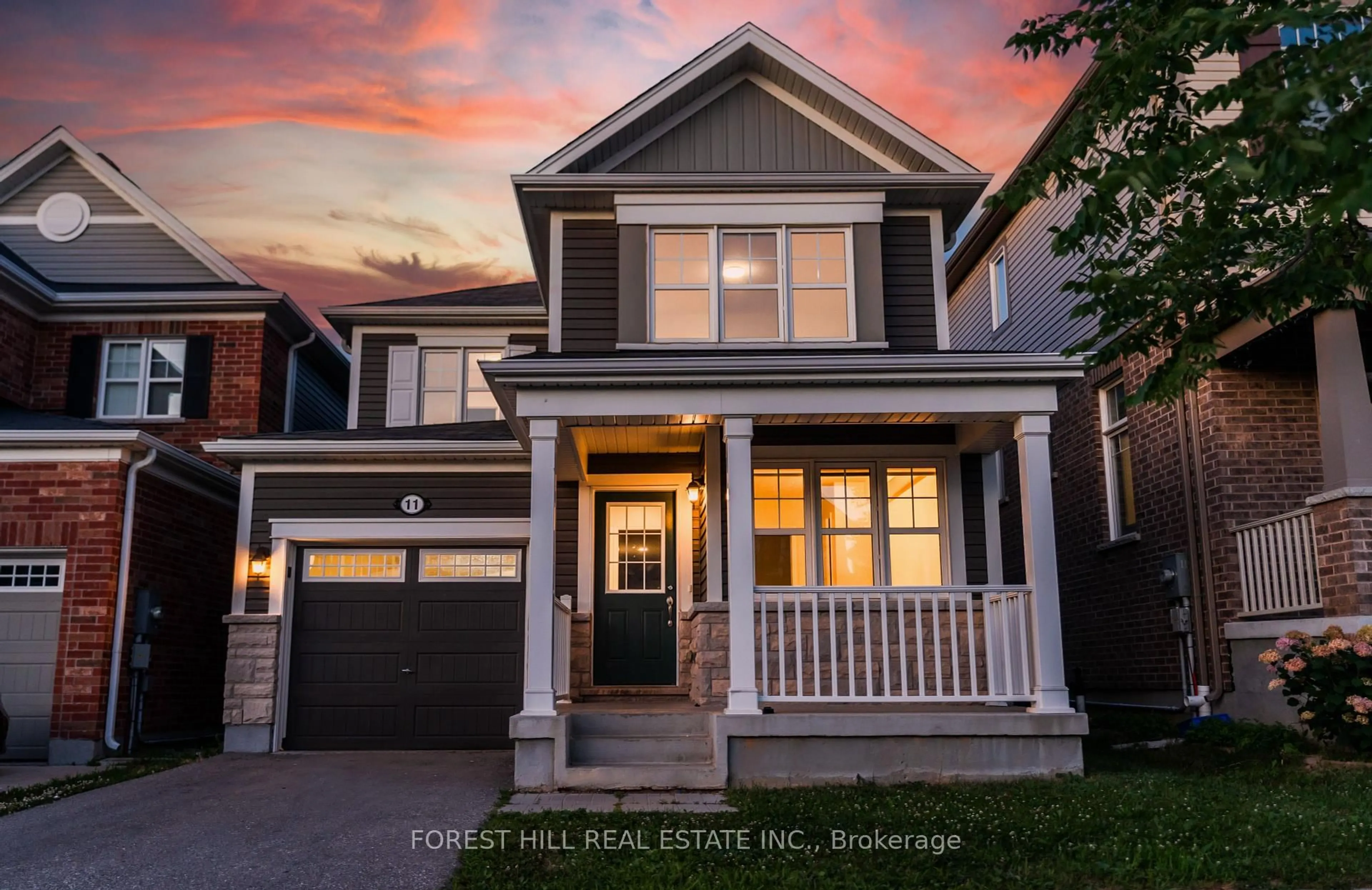Home with brick exterior material, street for 11 Glenvista Dr, Kitchener Ontario N2R 0E7