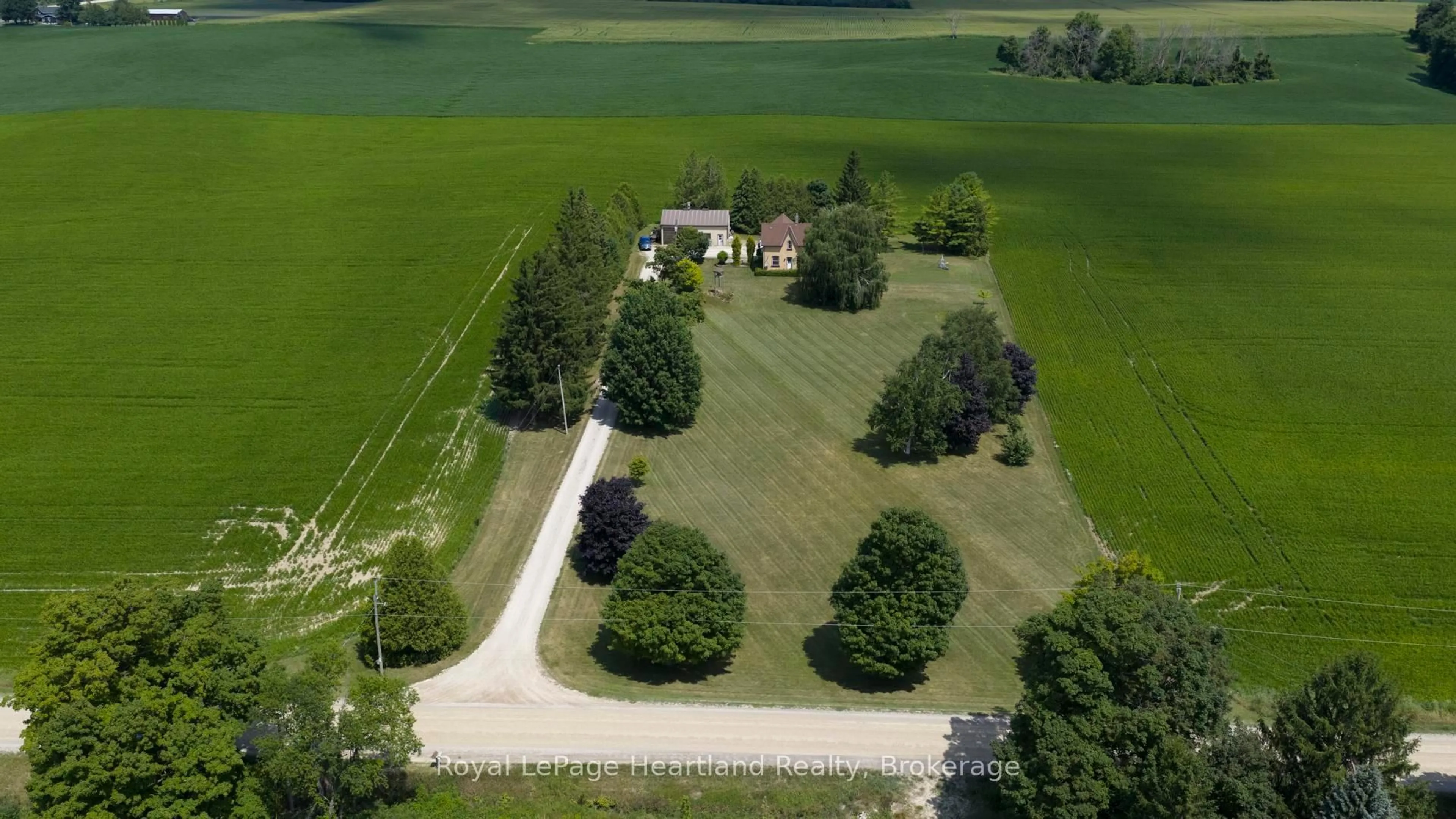 A pic from outside/outdoor area/front of a property/back of a property/a pic from drone, unknown for 40158 Cranbrook Rd, Morris Turnberry Ontario N0G 1H0