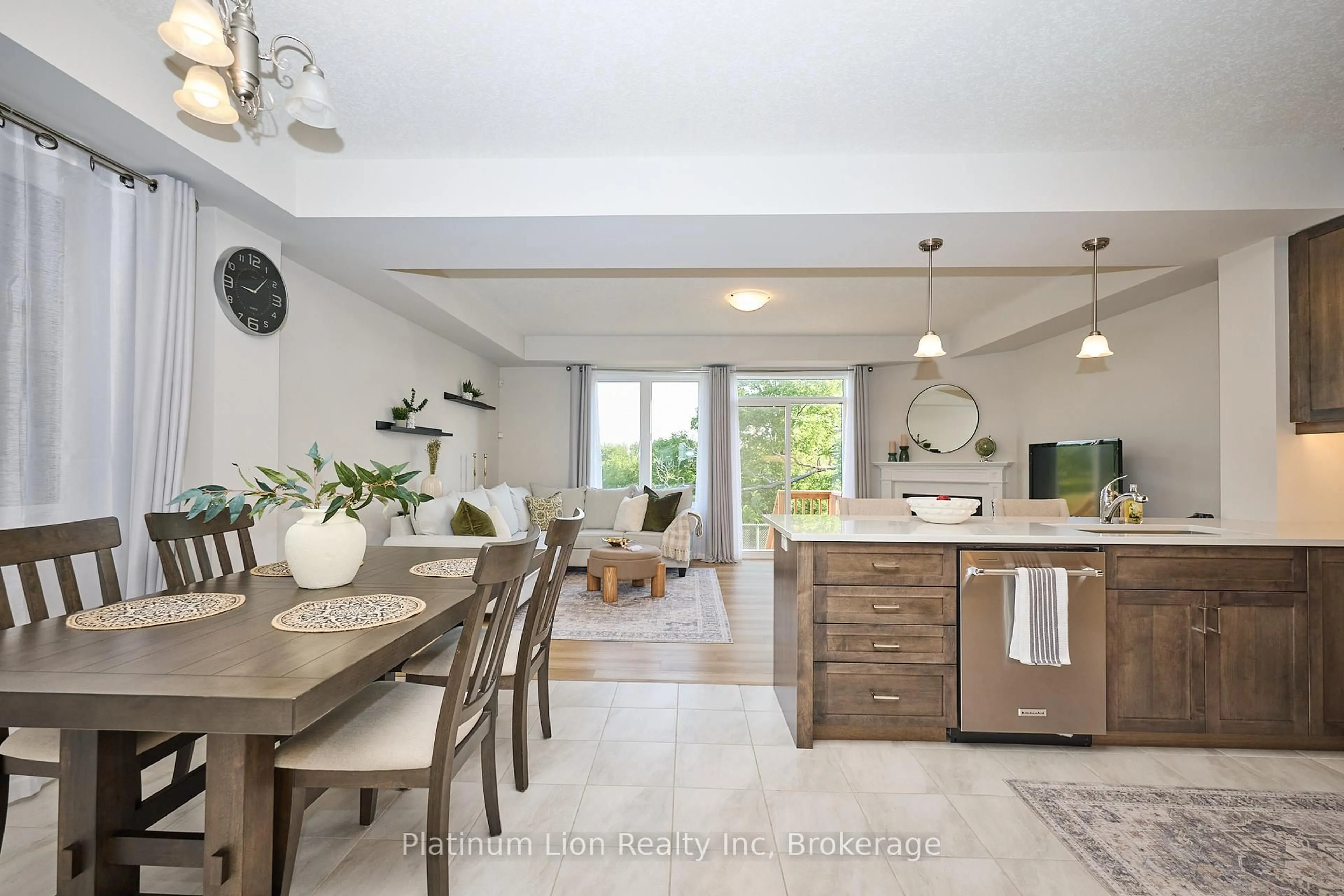 Open concept kitchen, unknown for 73 Lloyd Davies Way, Hamilton Ontario L0R 1C0