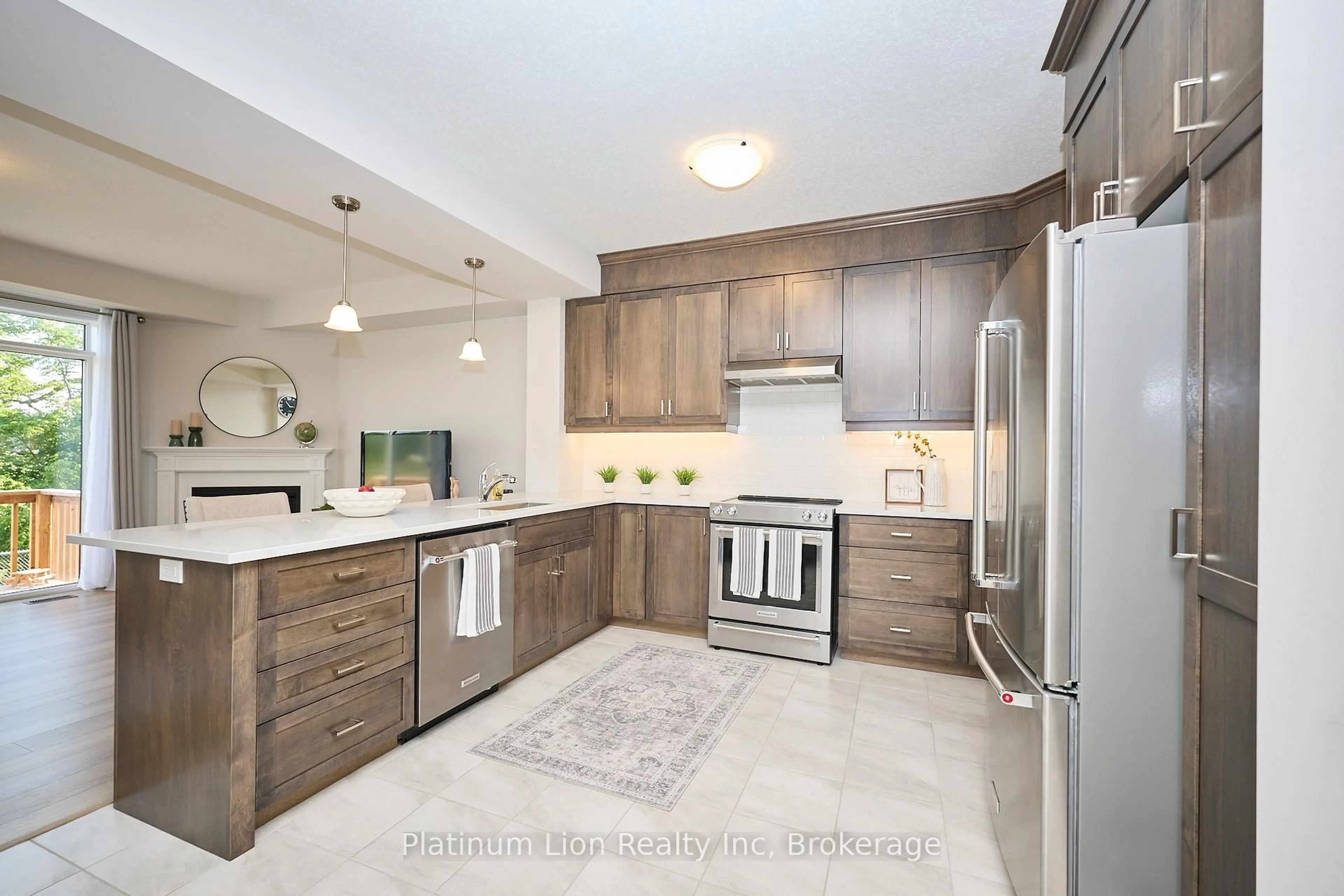 Open concept kitchen, unknown for 73 Lloyd Davies Way, Hamilton Ontario L0R 1C0