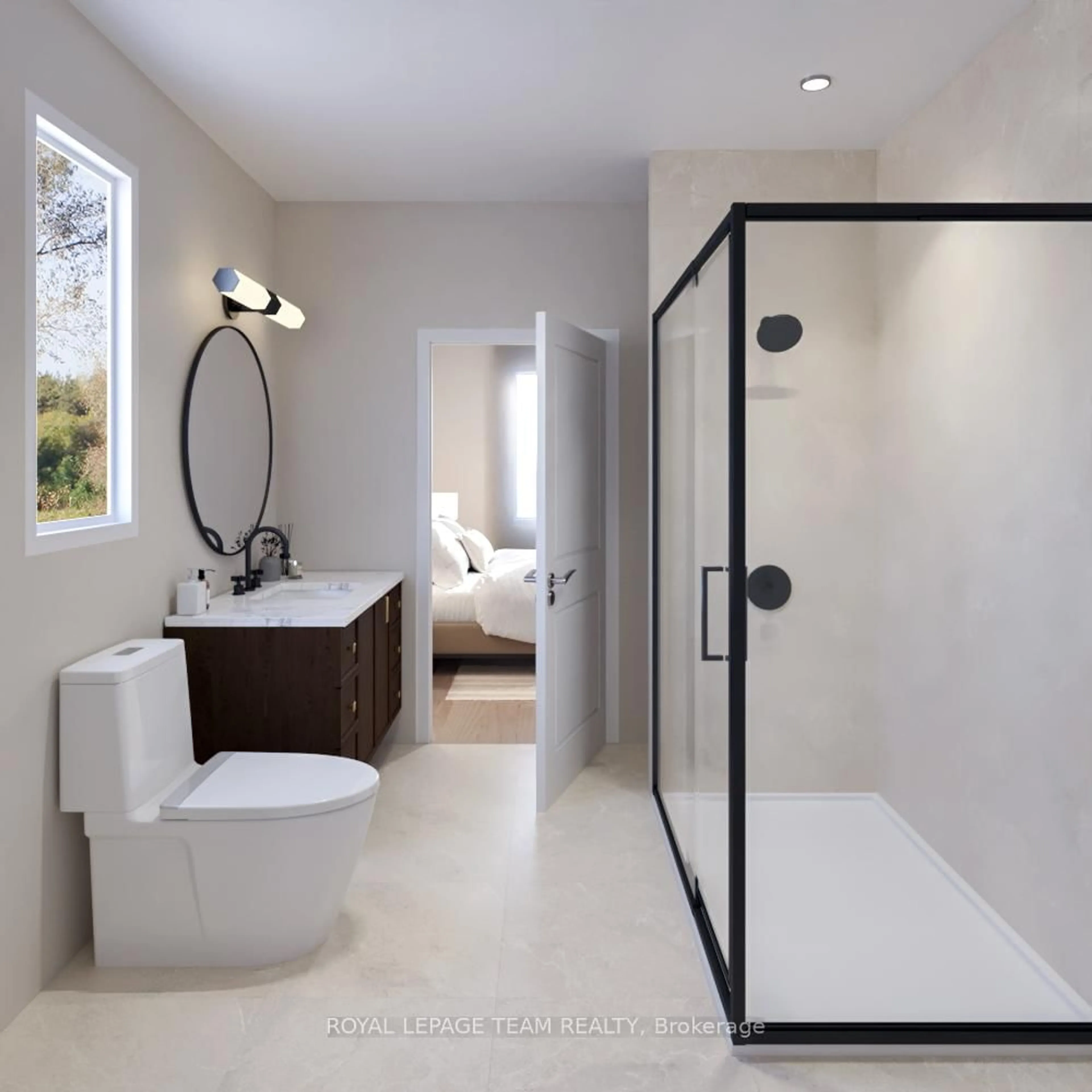 Contemporary bathroom, ceramic/tile floor for 1189 POTTER Dr, Brockville Ontario K2V 6X7