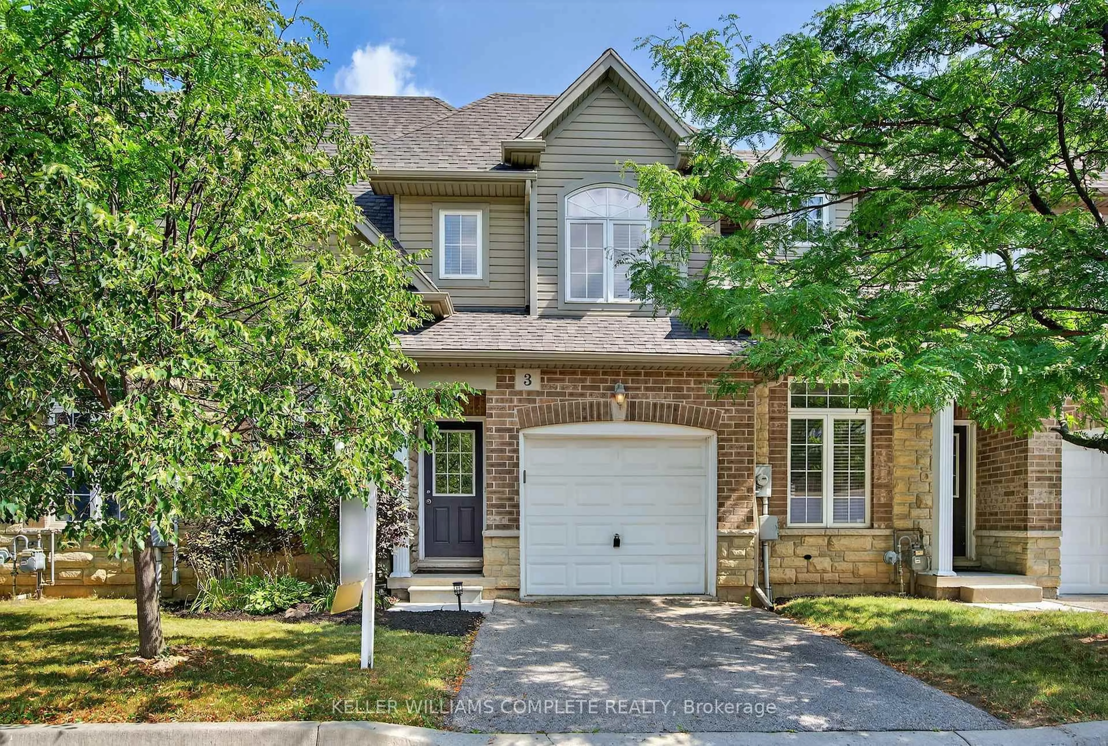 Home with brick exterior material, street for 21 Atessa Dr #3, Hamilton Ontario L9B 1B9