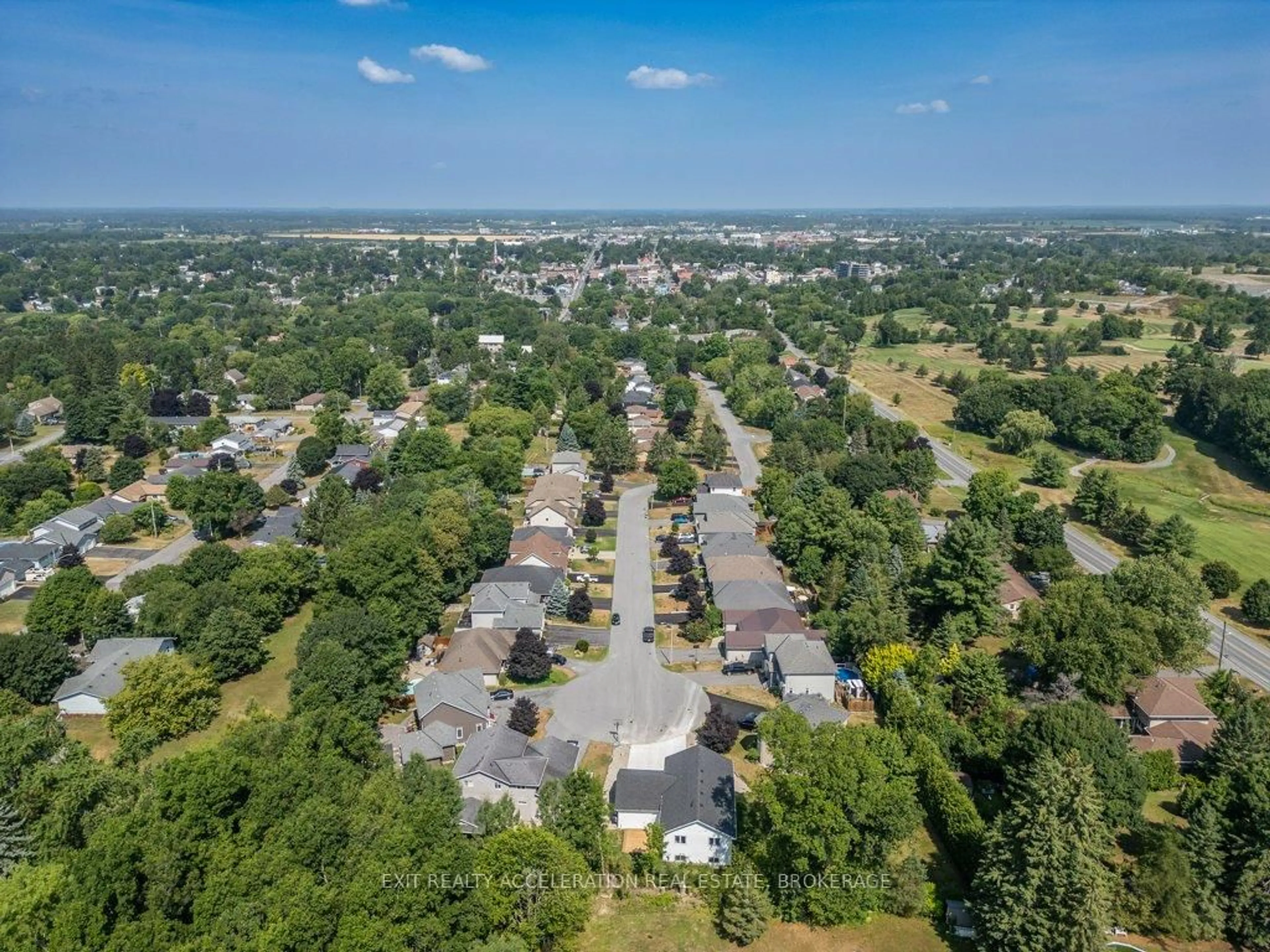 A pic from outside/outdoor area/front of a property/back of a property/a pic from drone, unknown for 95 McCabe St, Greater Napanee Ontario K7R 3C8