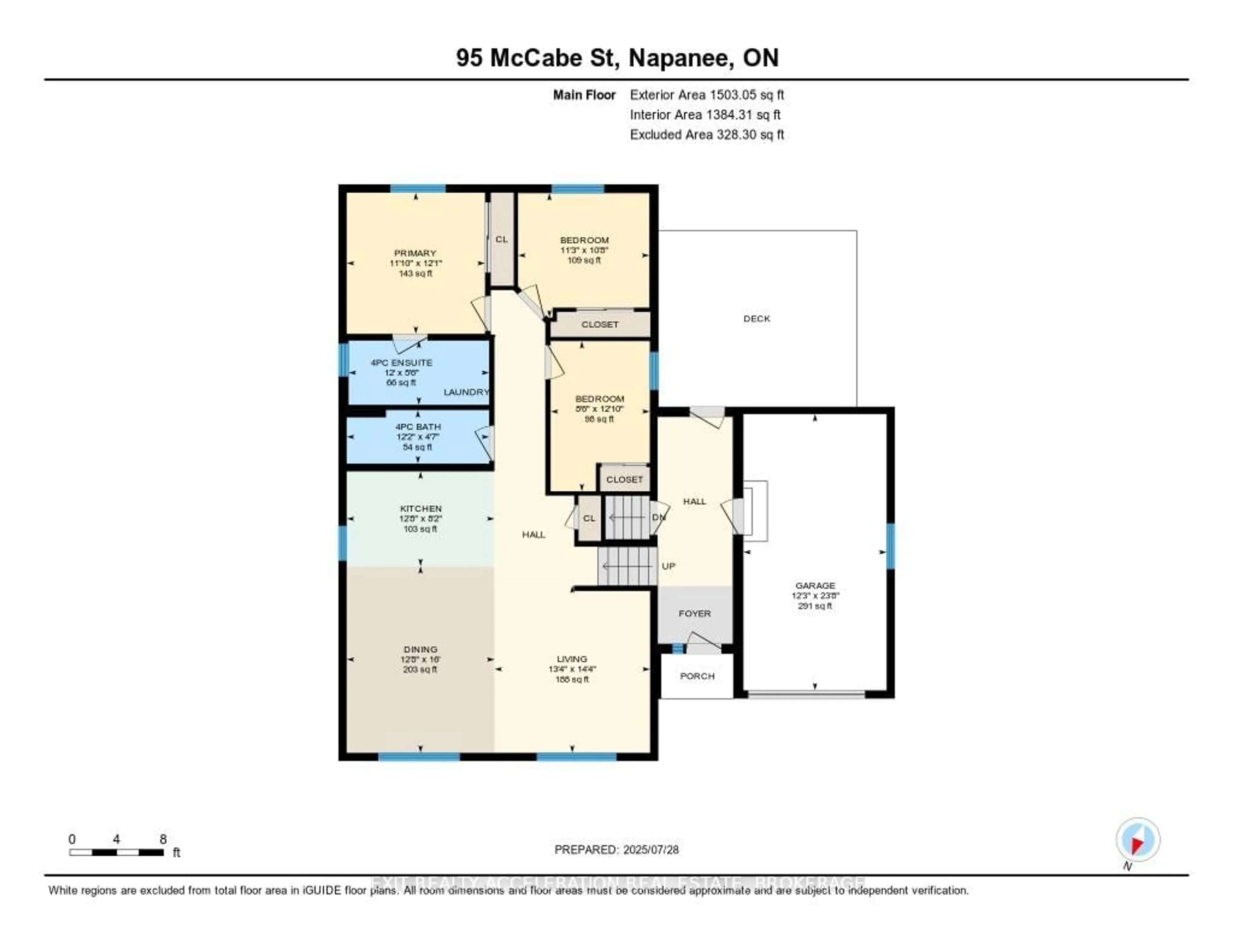 Floor plan for 95 McCabe St, Greater Napanee Ontario K7R 3C8