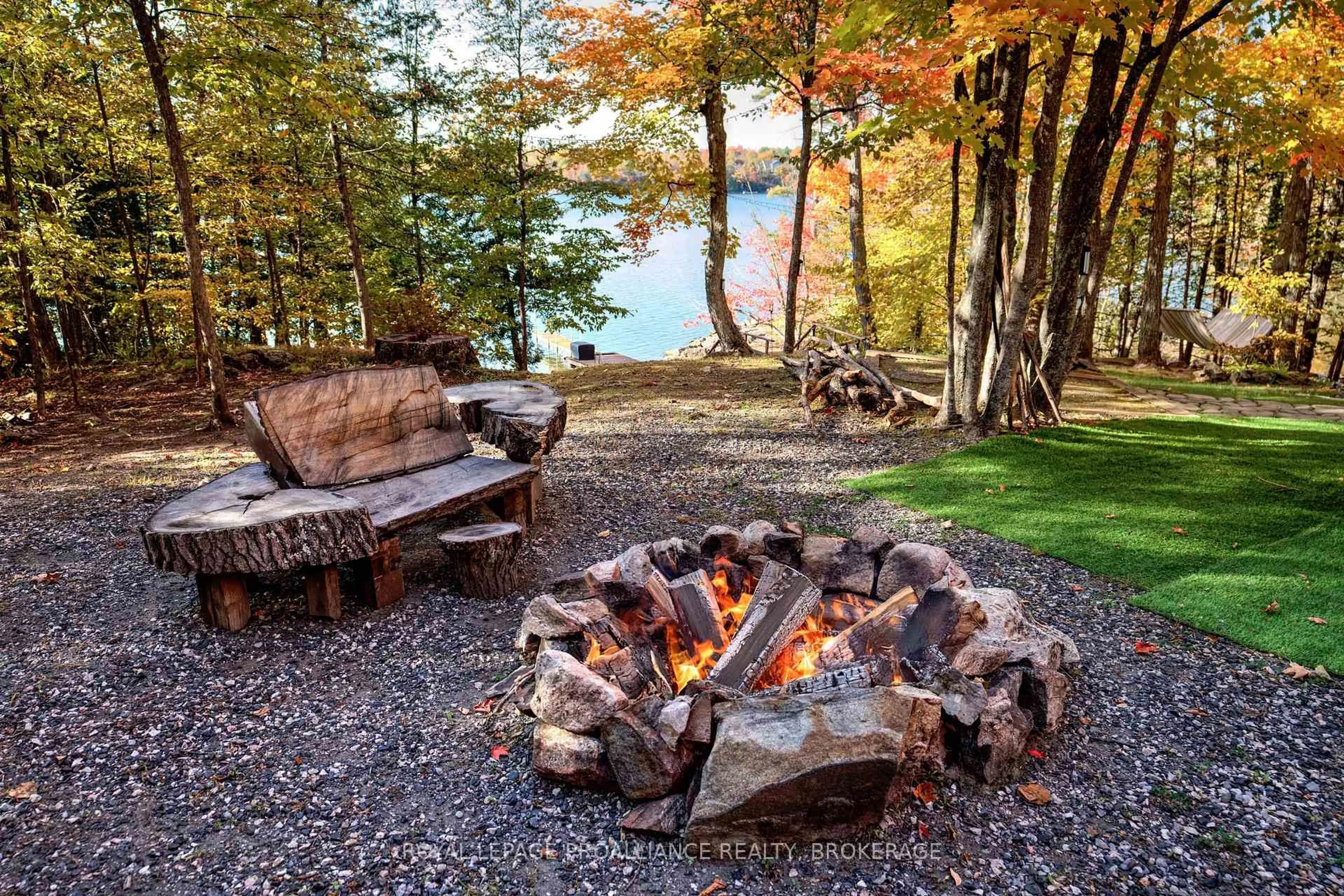 Patio, water/lake/river/ocean view for 224 Island Drive Lane, Maberly Ontario K0H 2B0