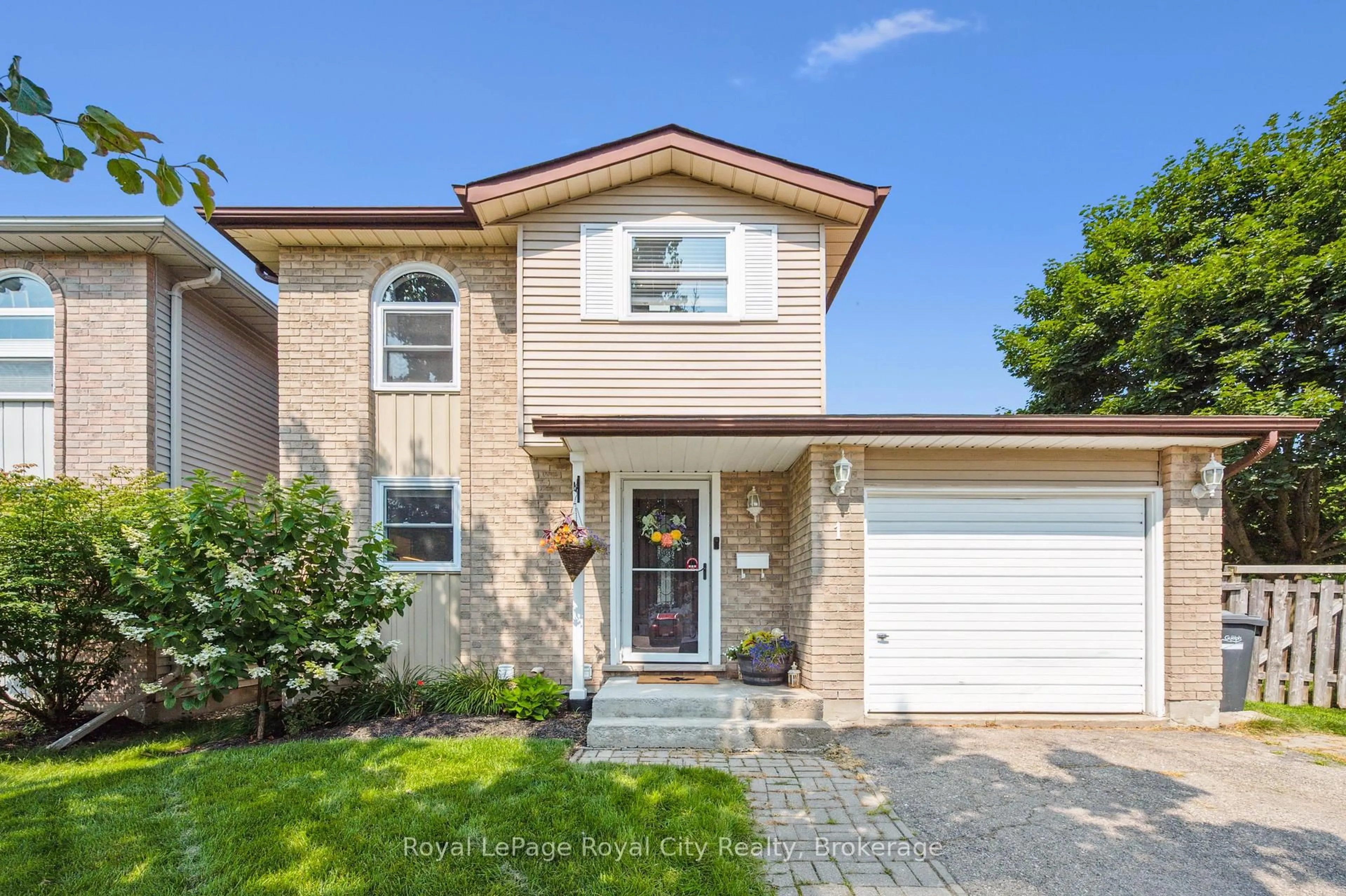 Home with brick exterior material, street for 1 Koch Dr, Guelph Ontario N1G 4G3