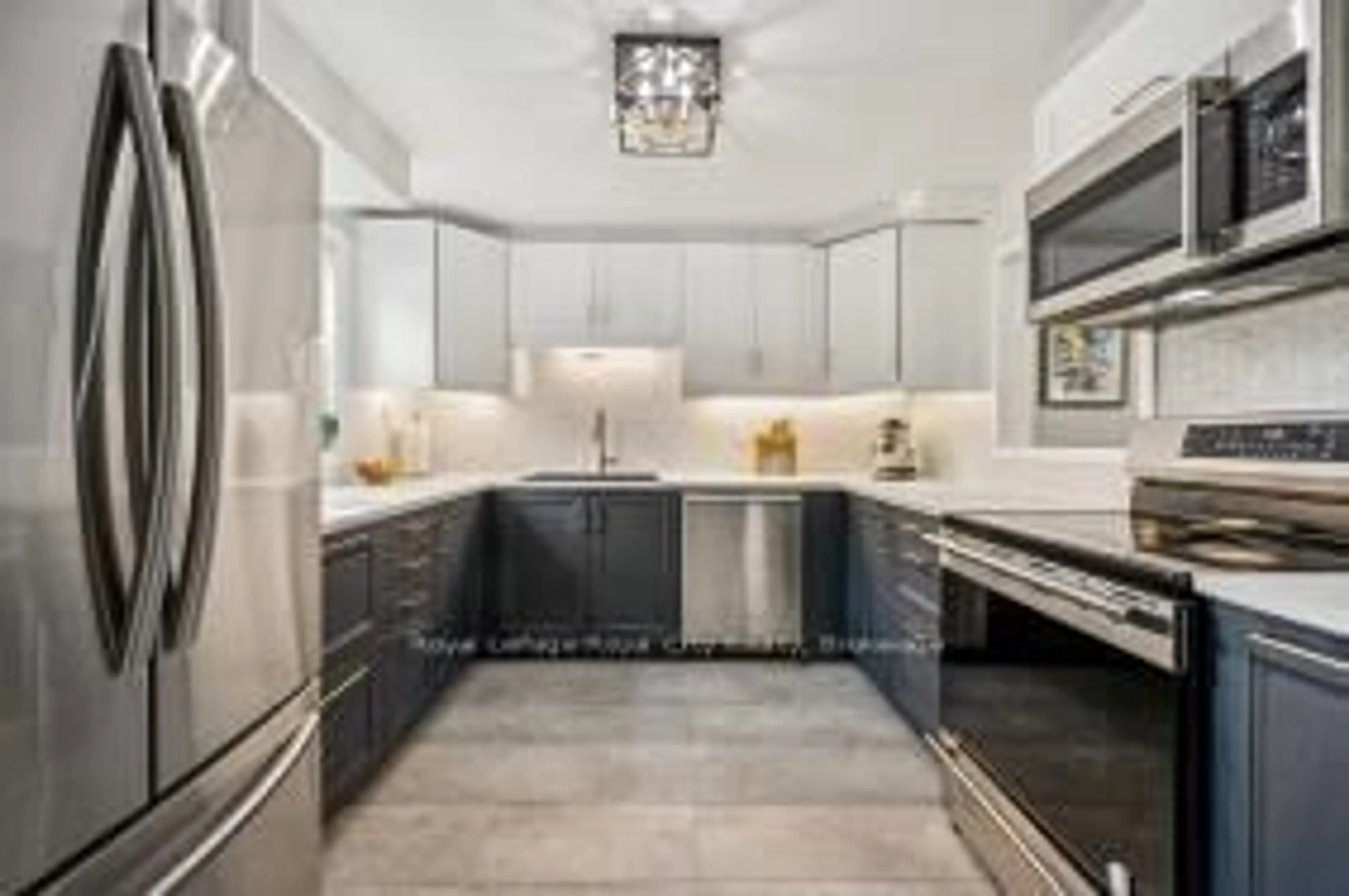 Contemporary kitchen, ceramic/tile floor for 1 Koch Dr, Guelph Ontario N1G 4G3
