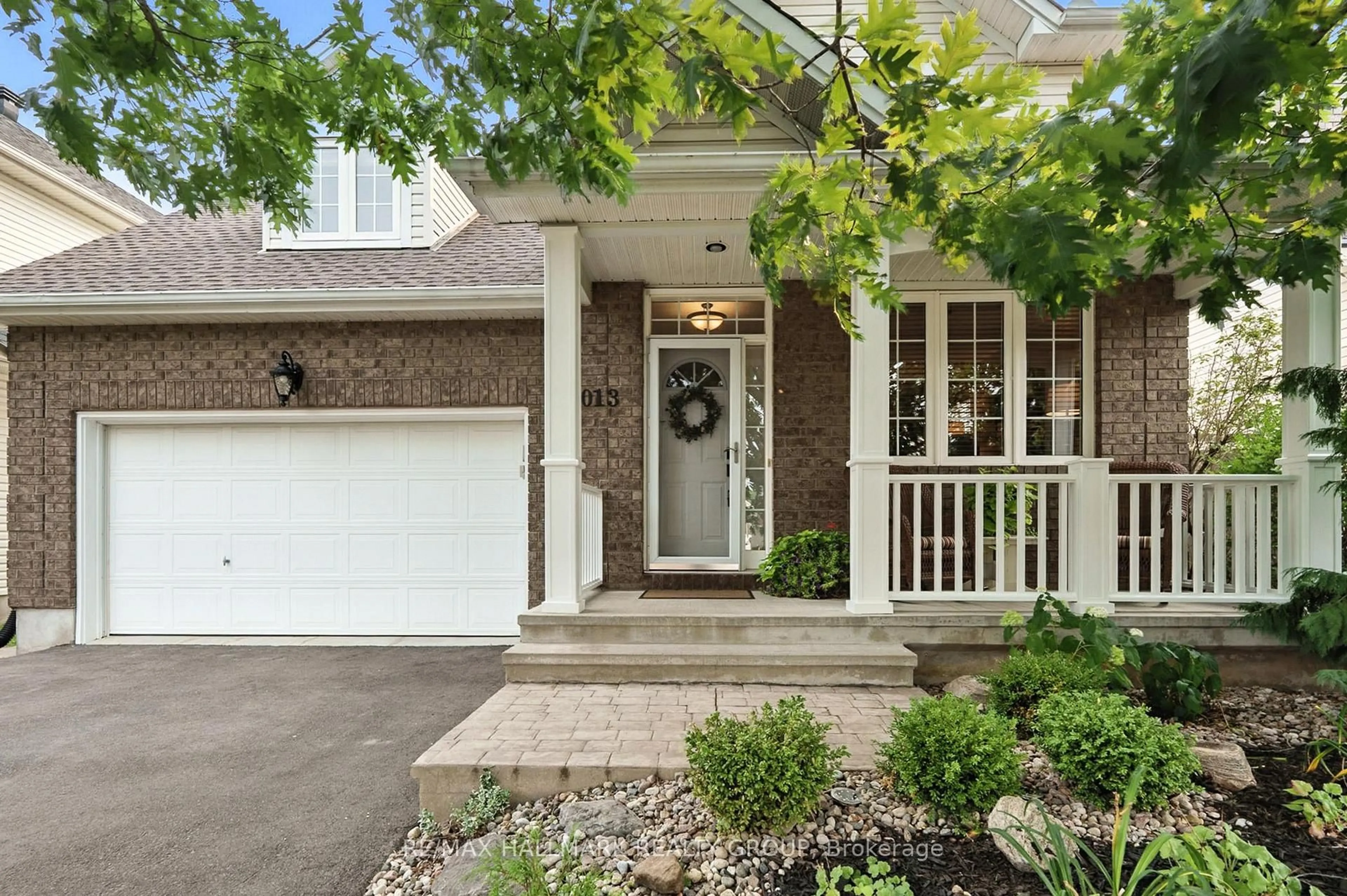 Home with brick exterior material, street for 2013 Calico Cres, Ottawa Ontario K4A 4L7