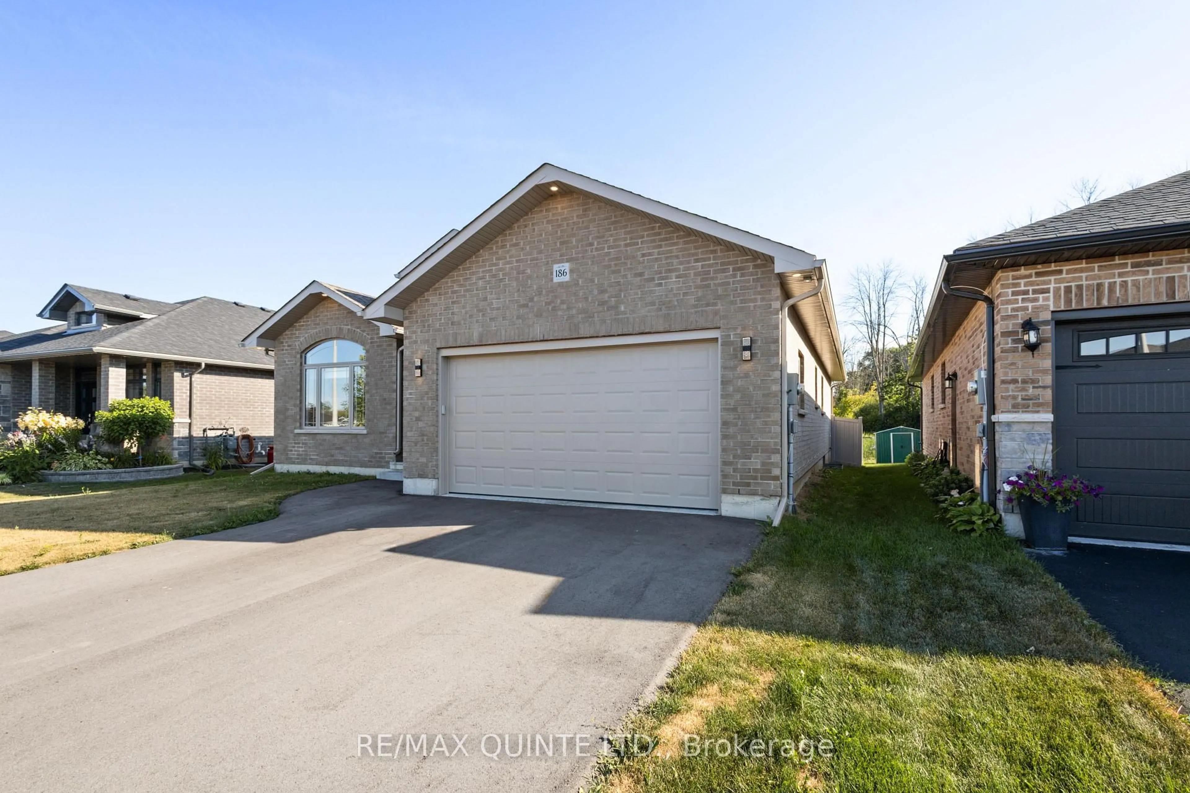 Home with brick exterior material, street for 186 Cherrywood Pkwy, Greater Napanee Ontario K7R 0E2