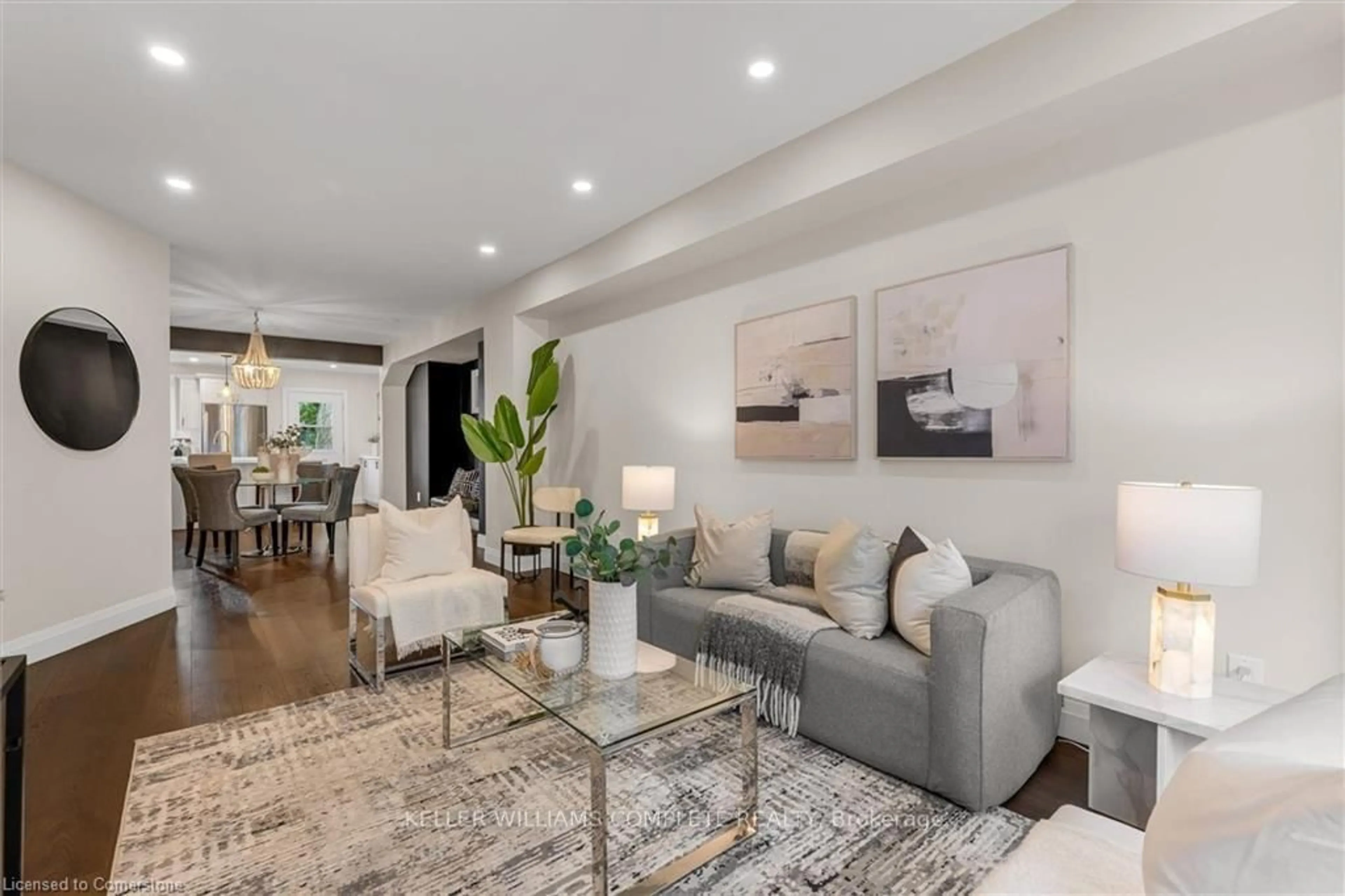Living room with furniture, unknown for 92 Kensington Ave, Hamilton Ontario L8L 7N2