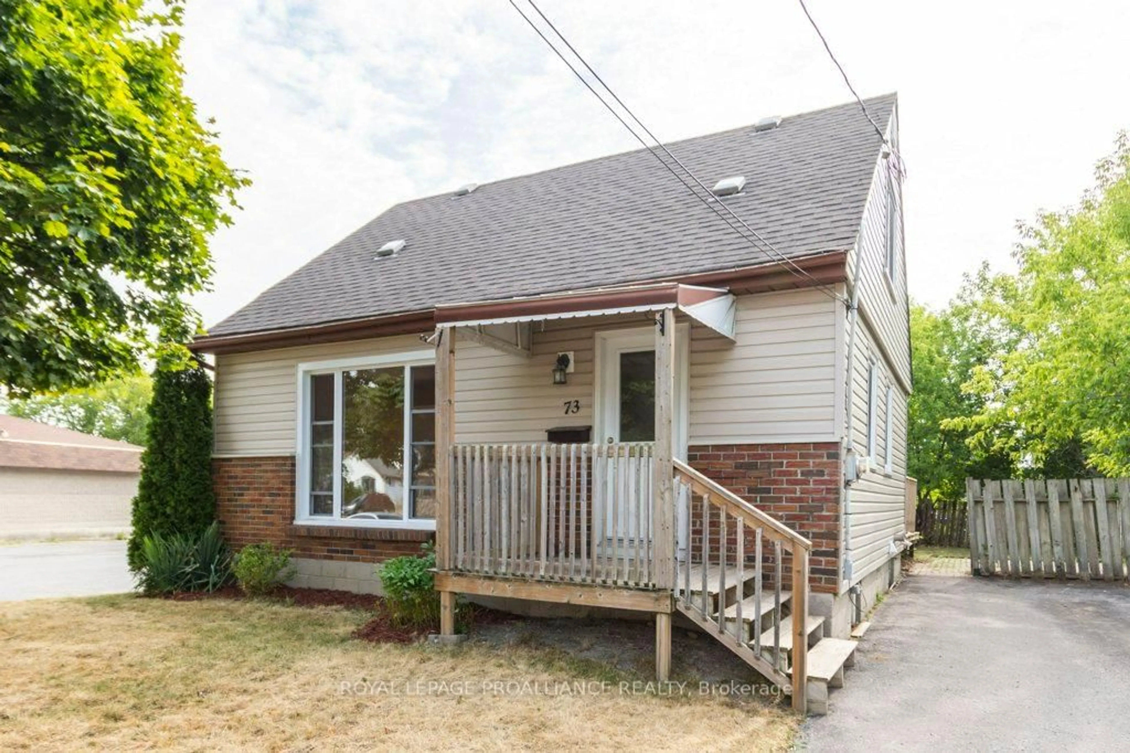 Home with brick exterior material, street for 73 Campbell St, Quinte West Ontario K8V 3A2