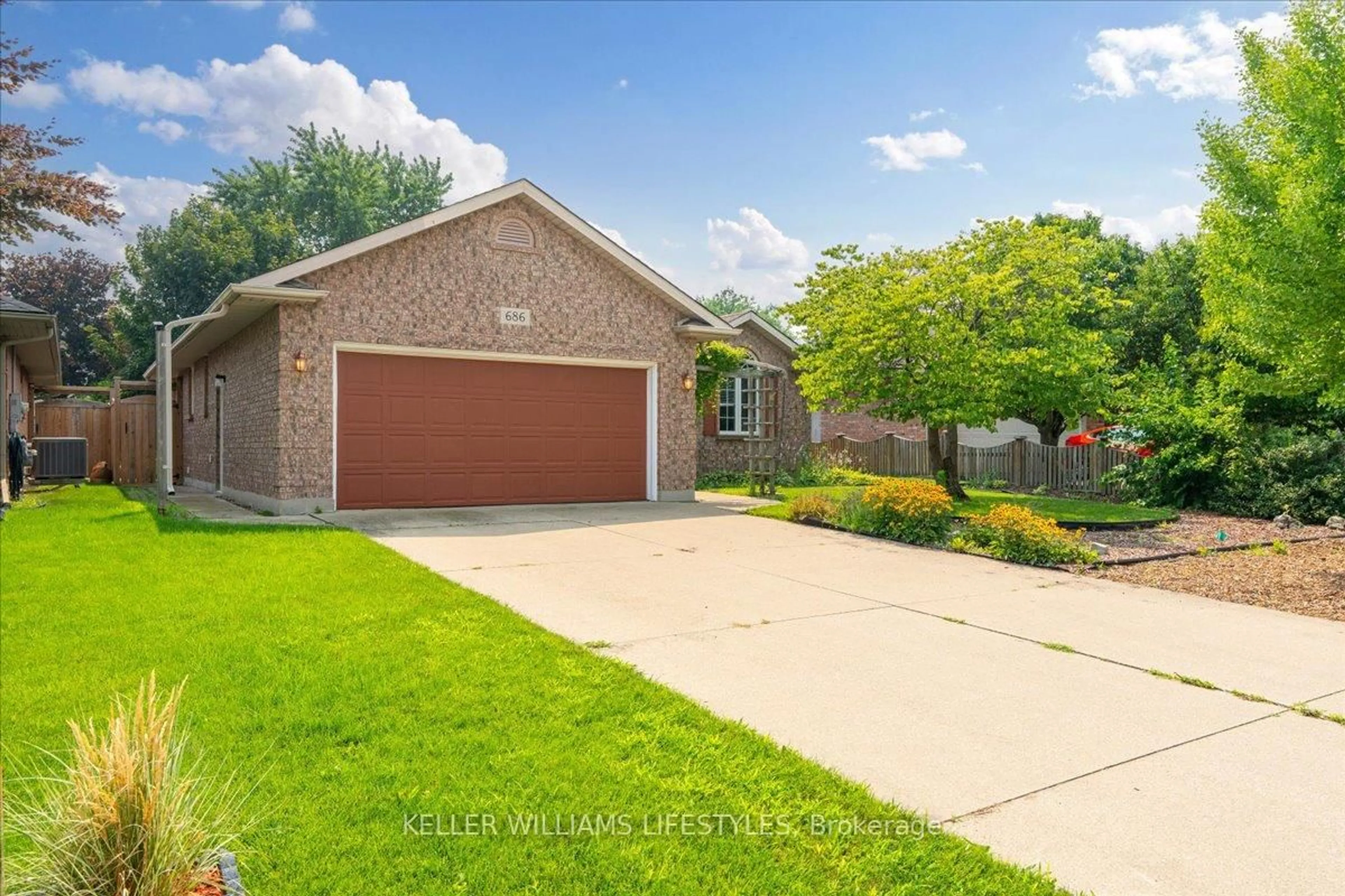 Home with brick exterior material, street for 686 Humber Dr, Sarnia Ontario N7S 6B2