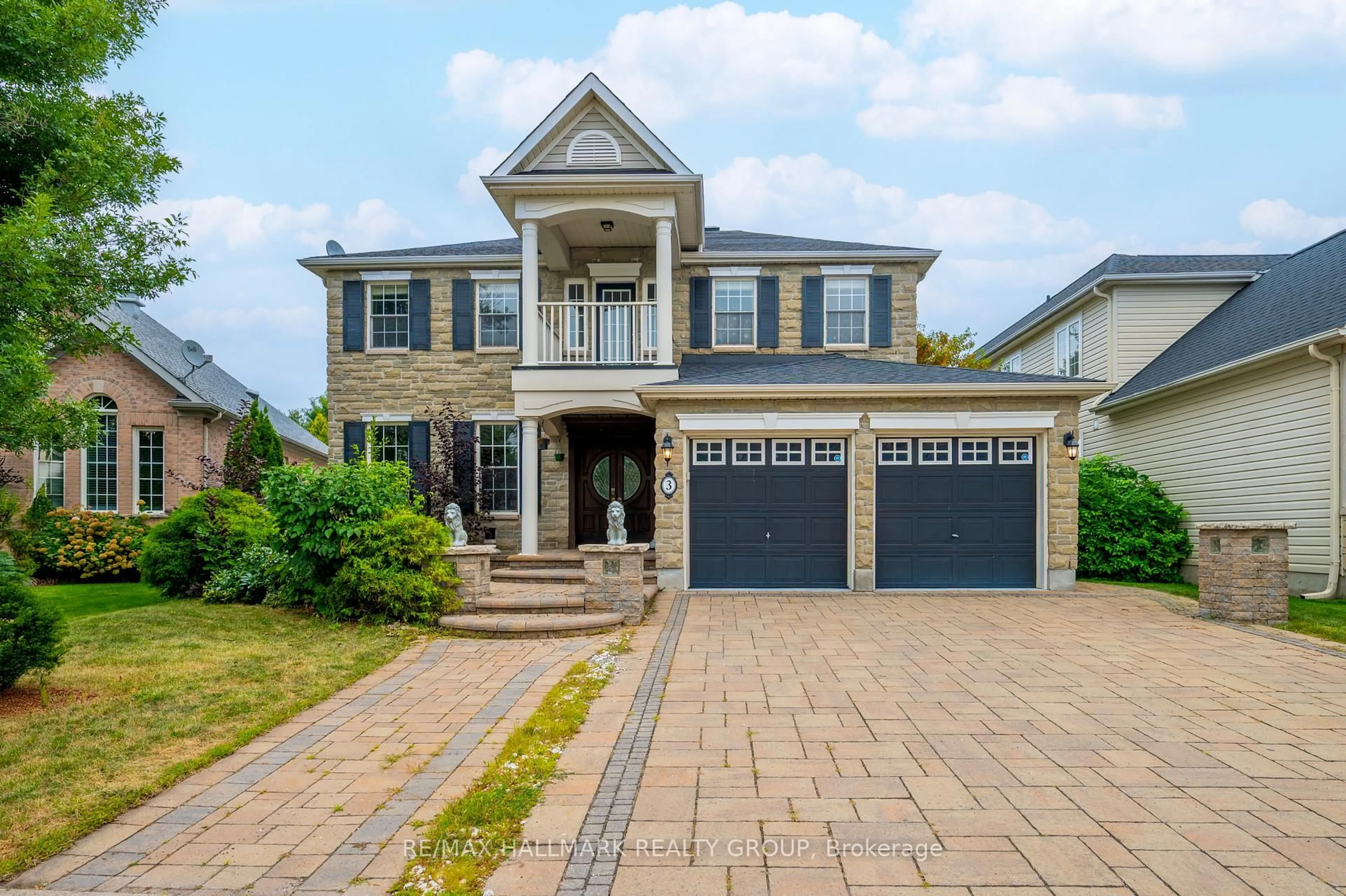 Home with brick exterior material, street for 3 Wersch Lane, Ottawa Ontario K2J 5E4