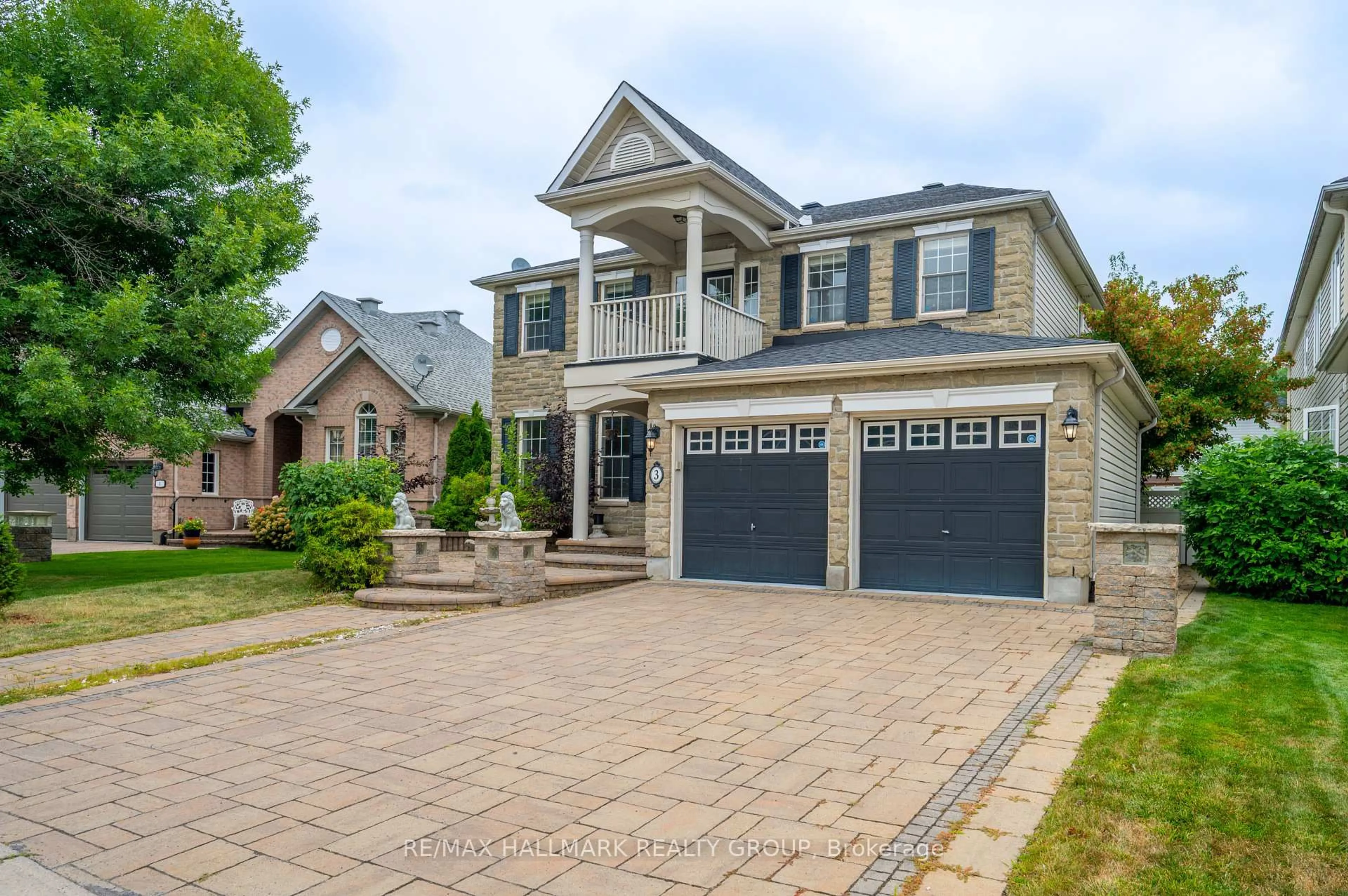 Home with brick exterior material, street for 3 Wersch Lane, Ottawa Ontario K2J 5E4