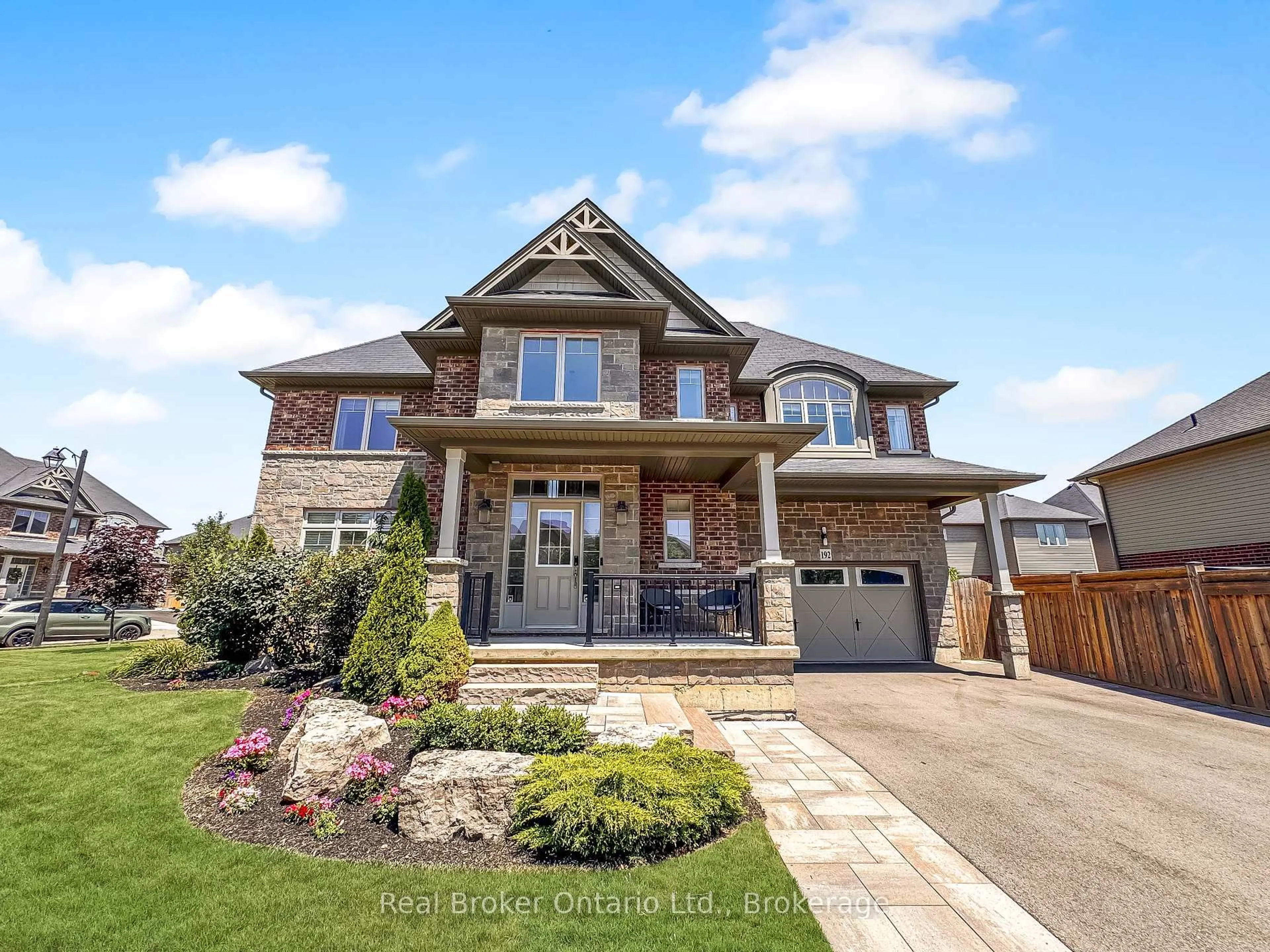 Home with brick exterior material, street for 192 Pumpkin Pass, Hamilton Ontario L0R 1C0