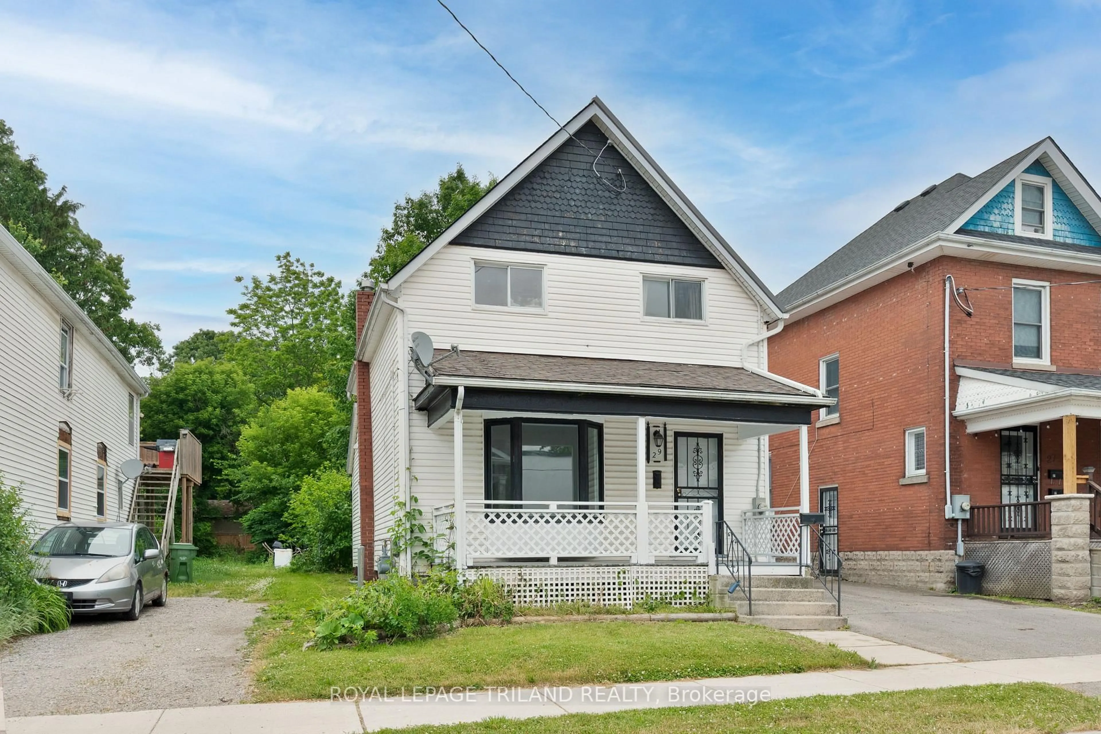 Home with brick exterior material, street for 29 Inkerman St, St. Thomas Ontario N5P 3E9