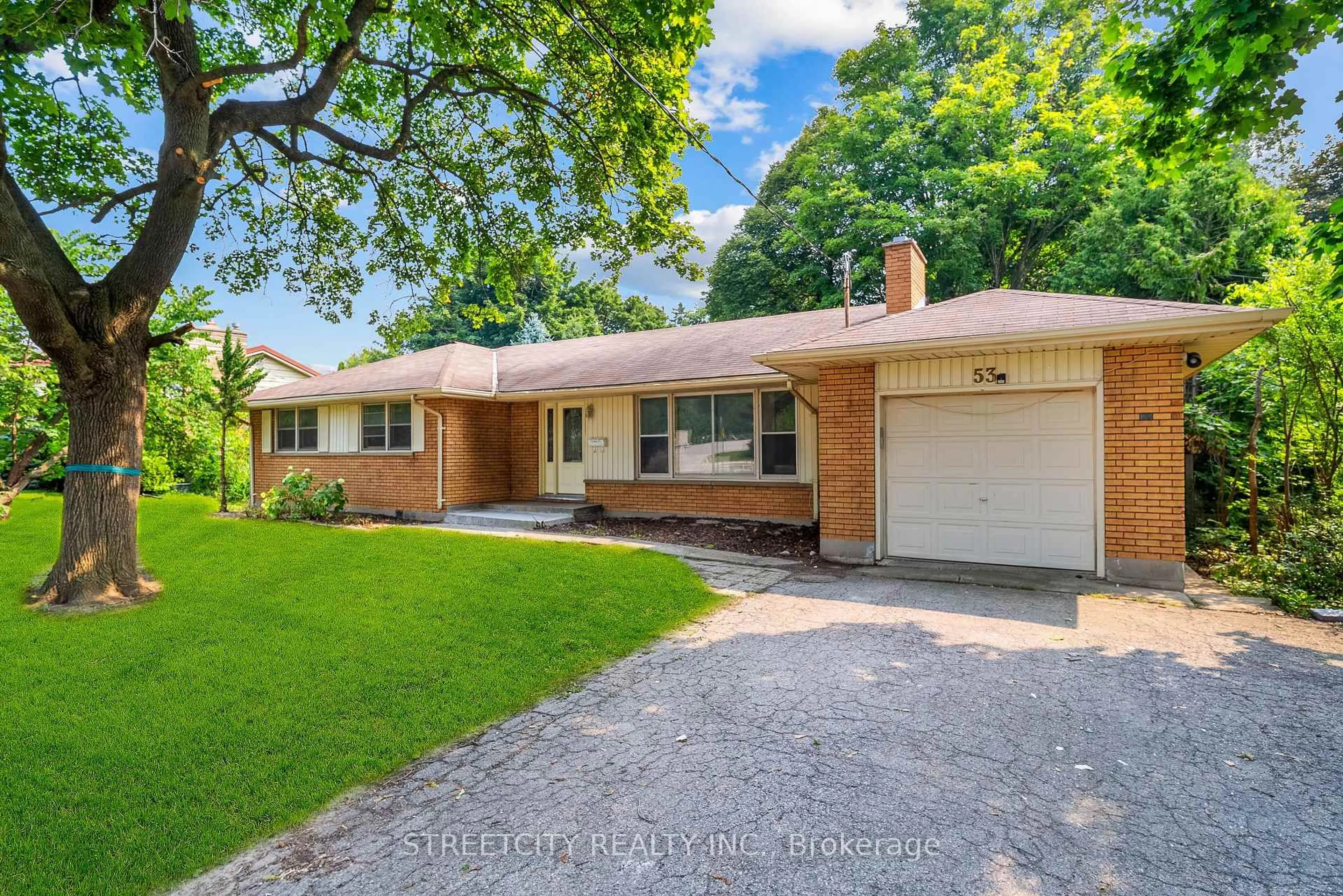 Home with brick exterior material, street for 53 Wychwood Pkwy, London North Ontario N6G 1R4