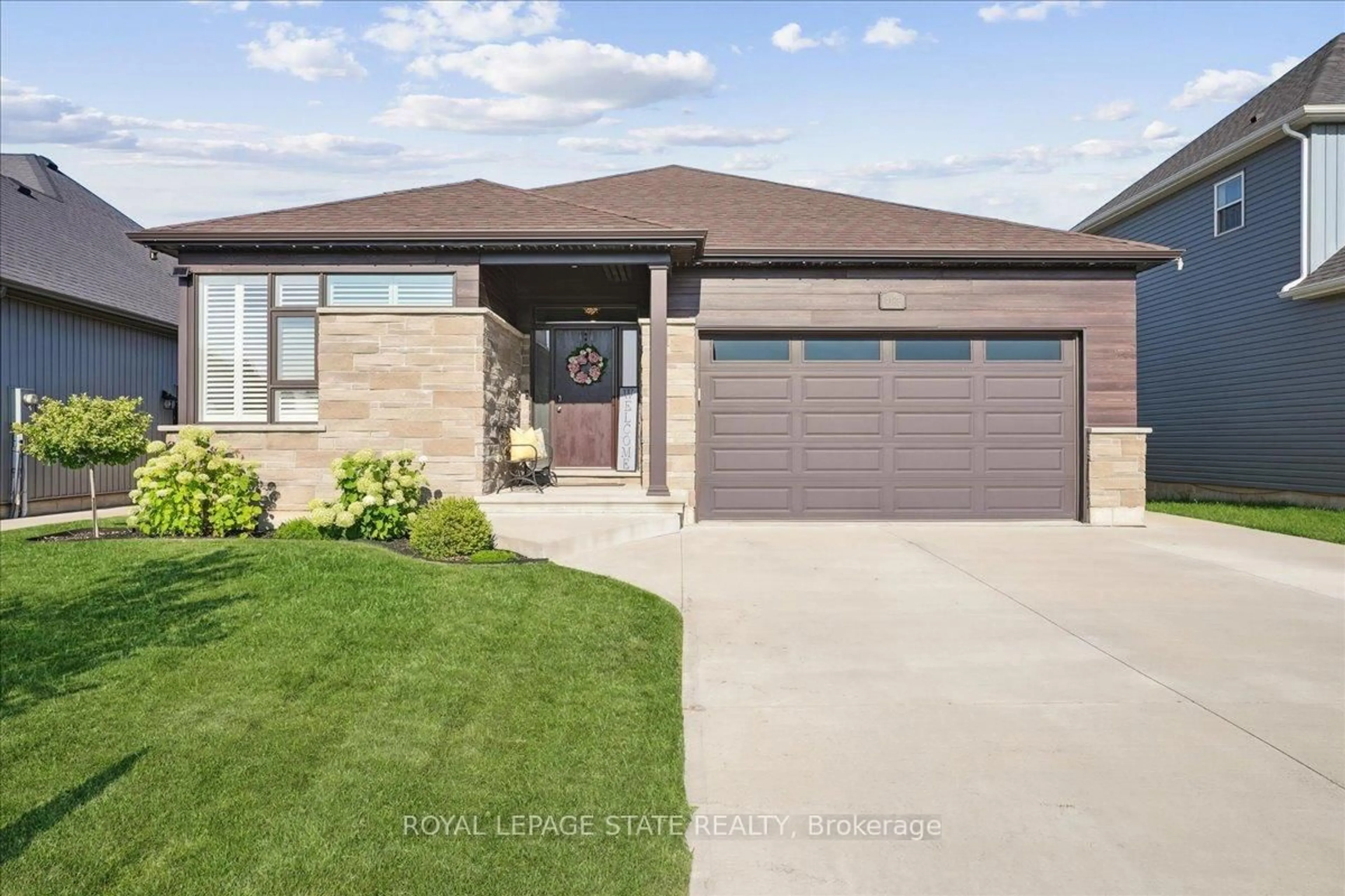 Home with brick exterior material, street for 4188 Village Creek Dr, Fort Erie Ontario L0S 1S0