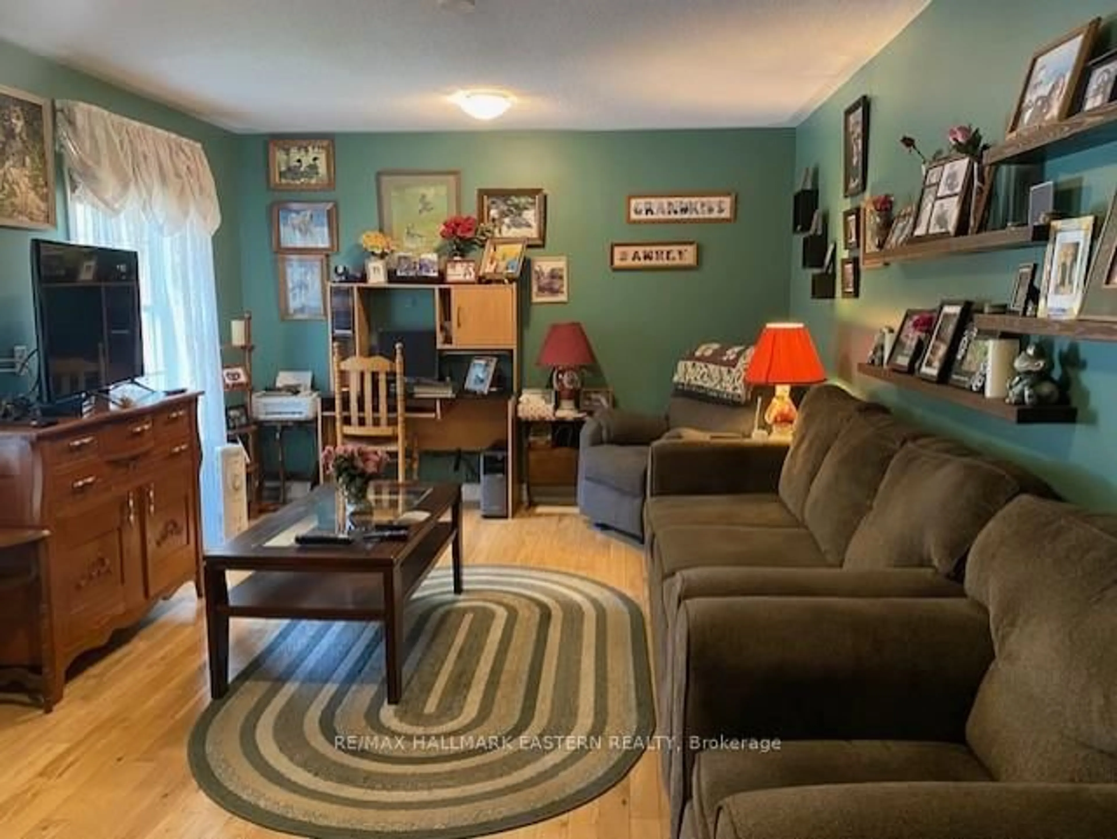 Living room with furniture, floor is not visible for 39 Buckhorn Narrows Rd, Trent Lakes Ontario K0L 1J0