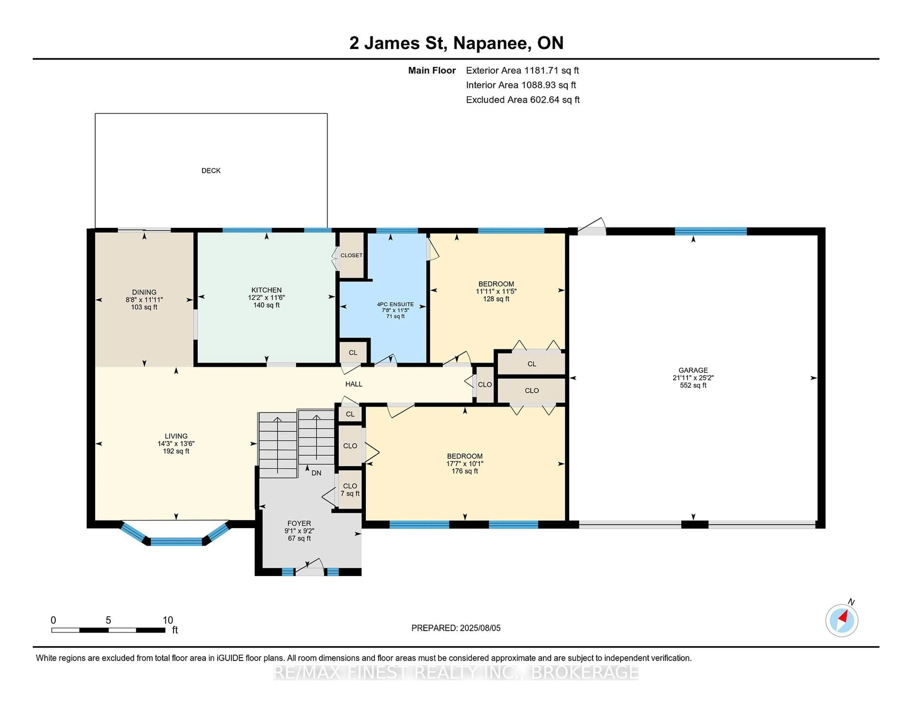 Floor plan for 2 James St, Greater Napanee Ontario K7R 3E8