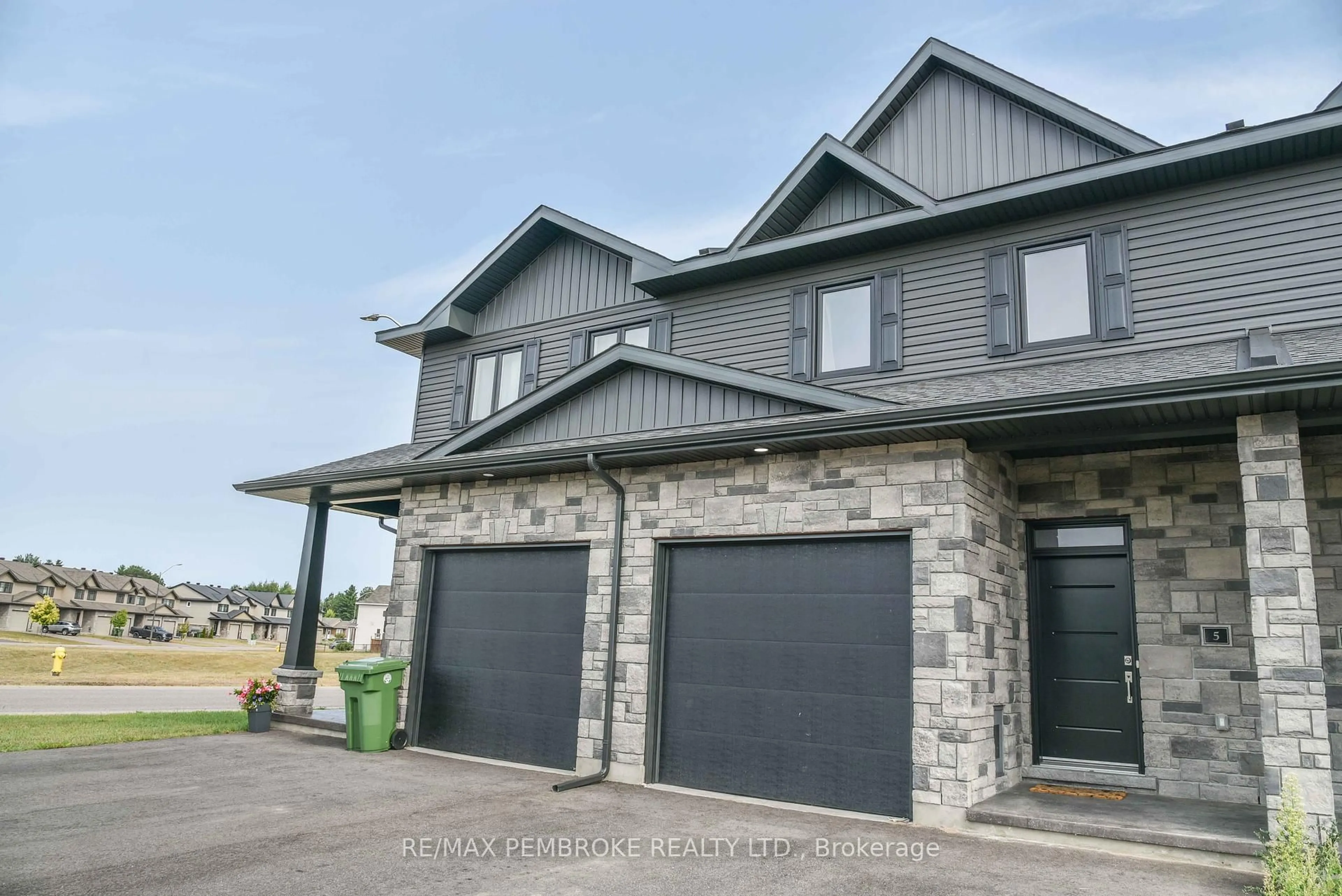 Home with brick exterior material, street for 5 Chad St, Petawawa Ontario K8H 0G9